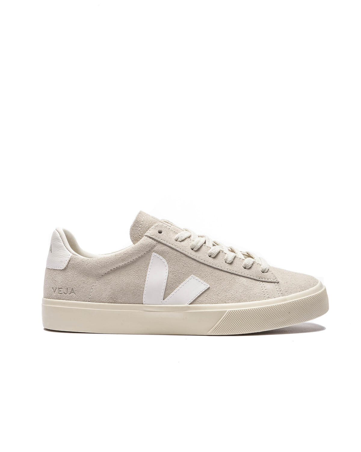VEJA Campo Suede Beige/White (Women's) - Image 2