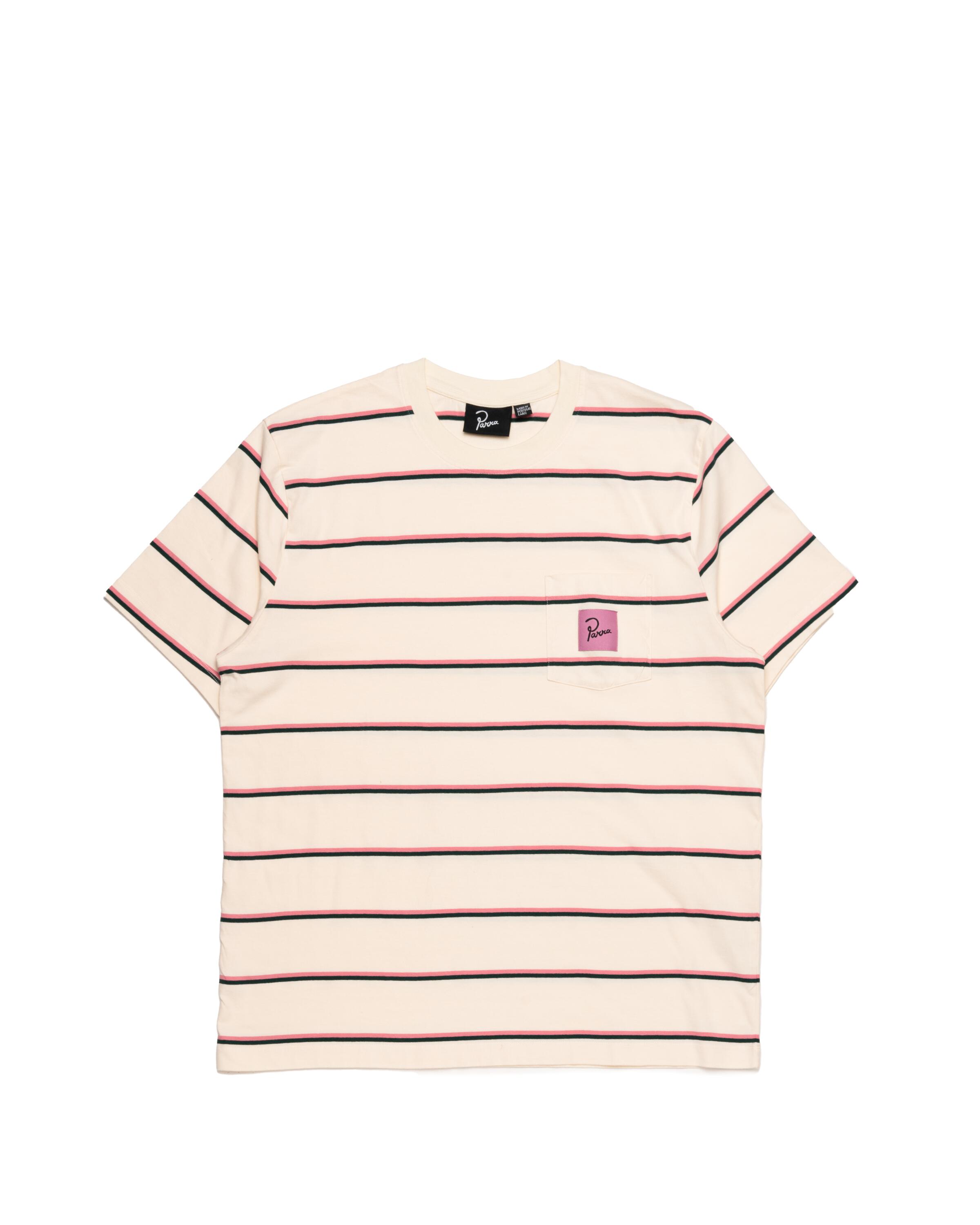 by Parra Striper Pocket Logo T-Shirt