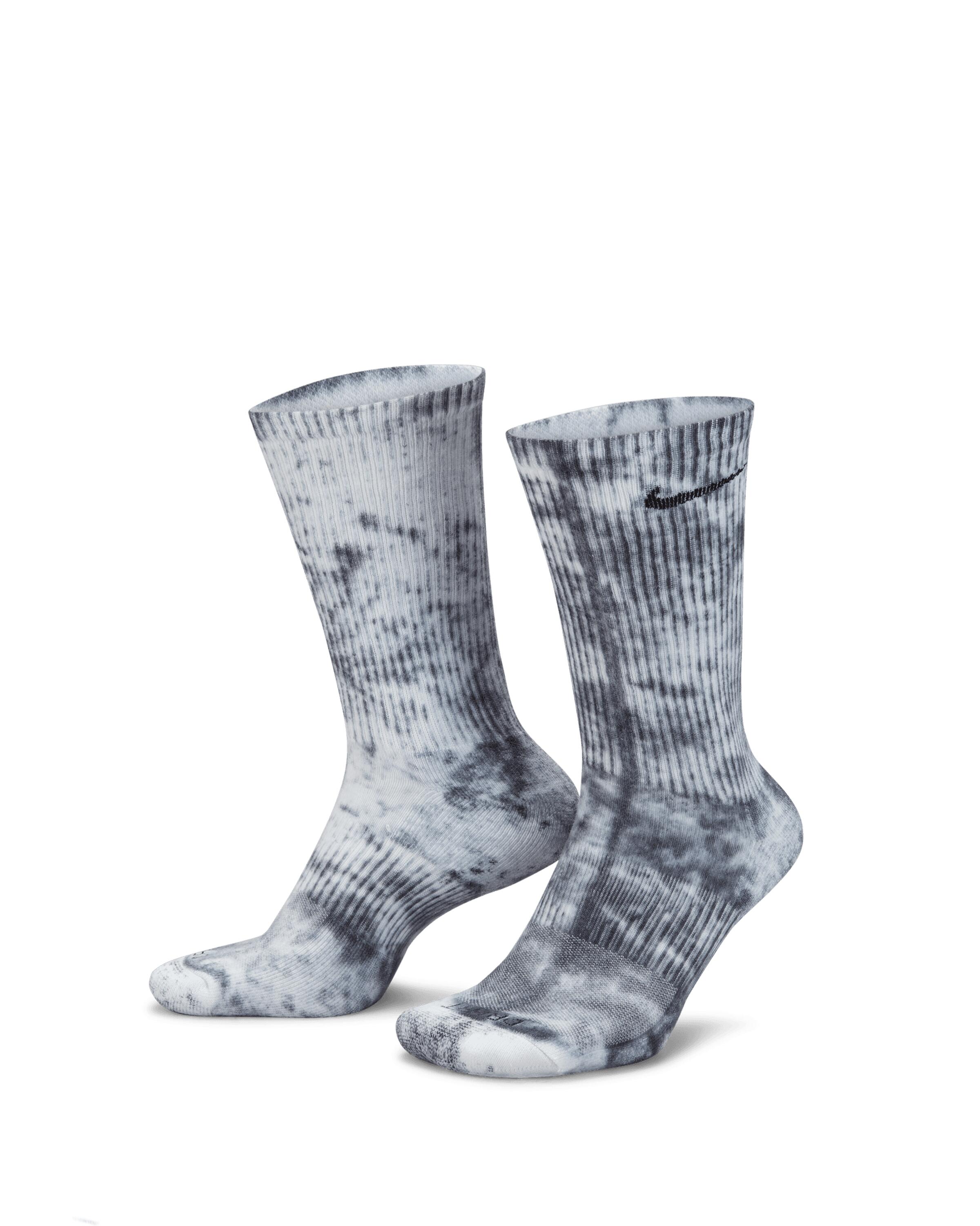 Nike EVERYDAY PLUS CUSH TIE-DYE CREW SOCKS (2PAIRS)