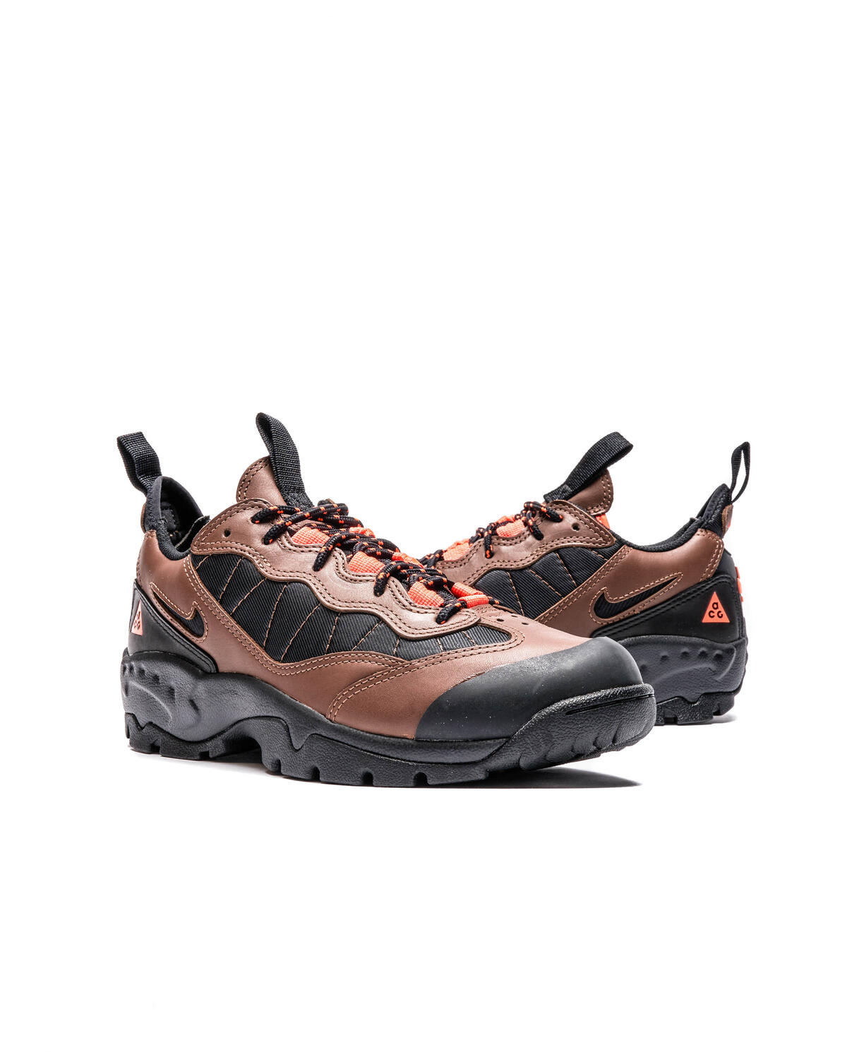 Nike ACG Air Mada Shoes - Bison / Black - Hyper Crimson - Total Orange - Image 21