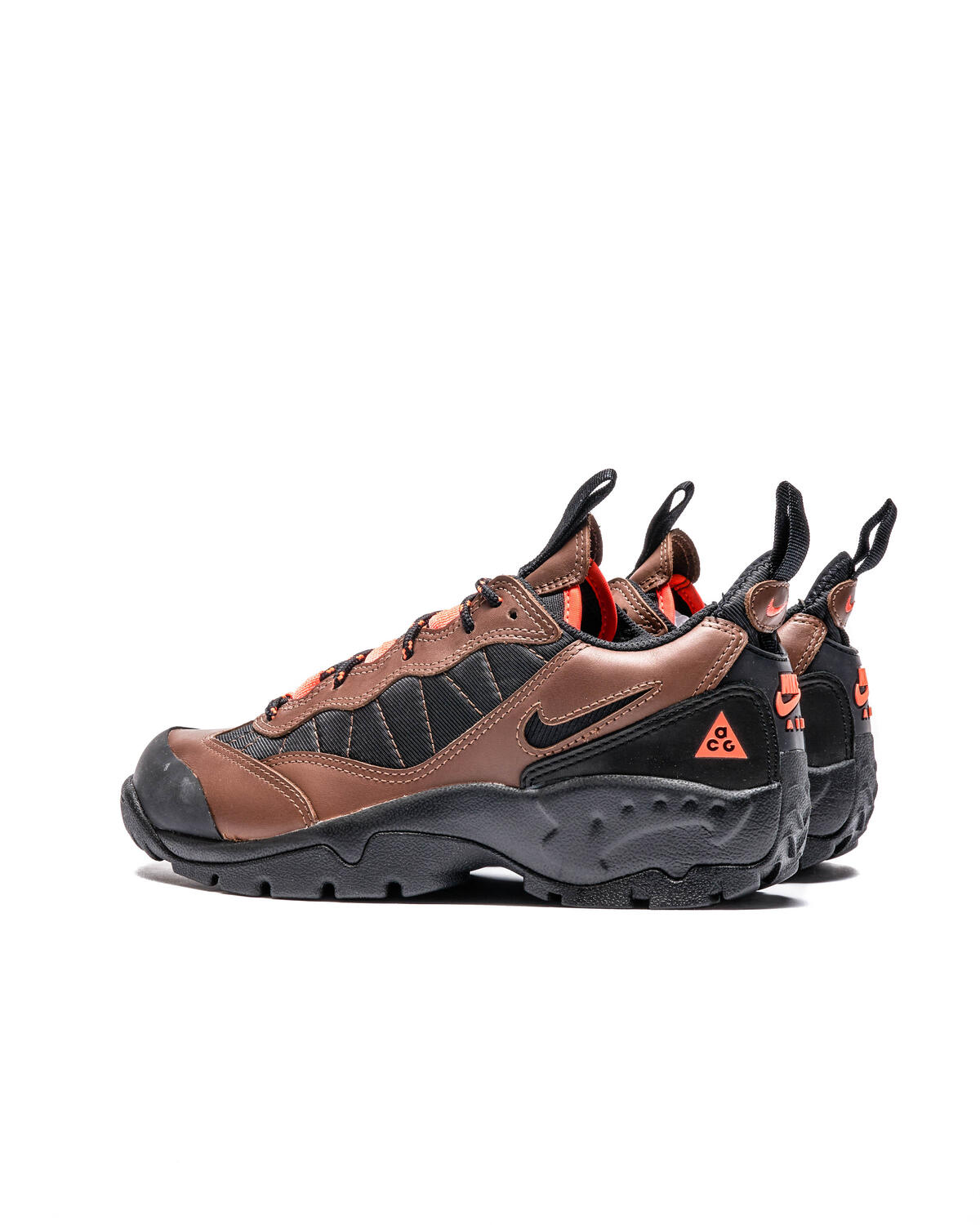 Nike ACG Air Mada Shoes - Bison / Black - Hyper Crimson - Total Orange - Image 20