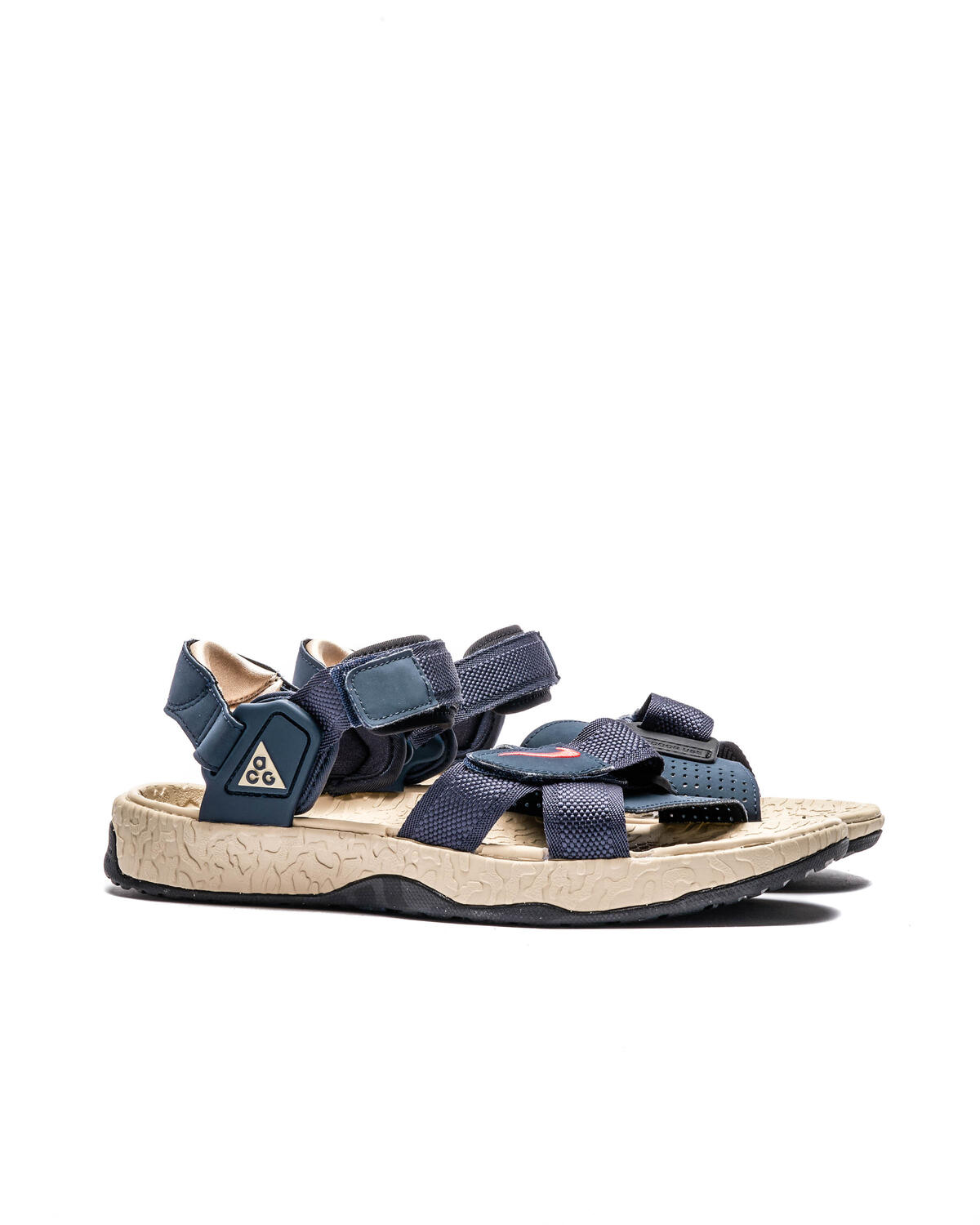 Nike ACG Air Deschutz+ Sandals Midnight Navy / Light Crimson - Thunder Blue - Image 14