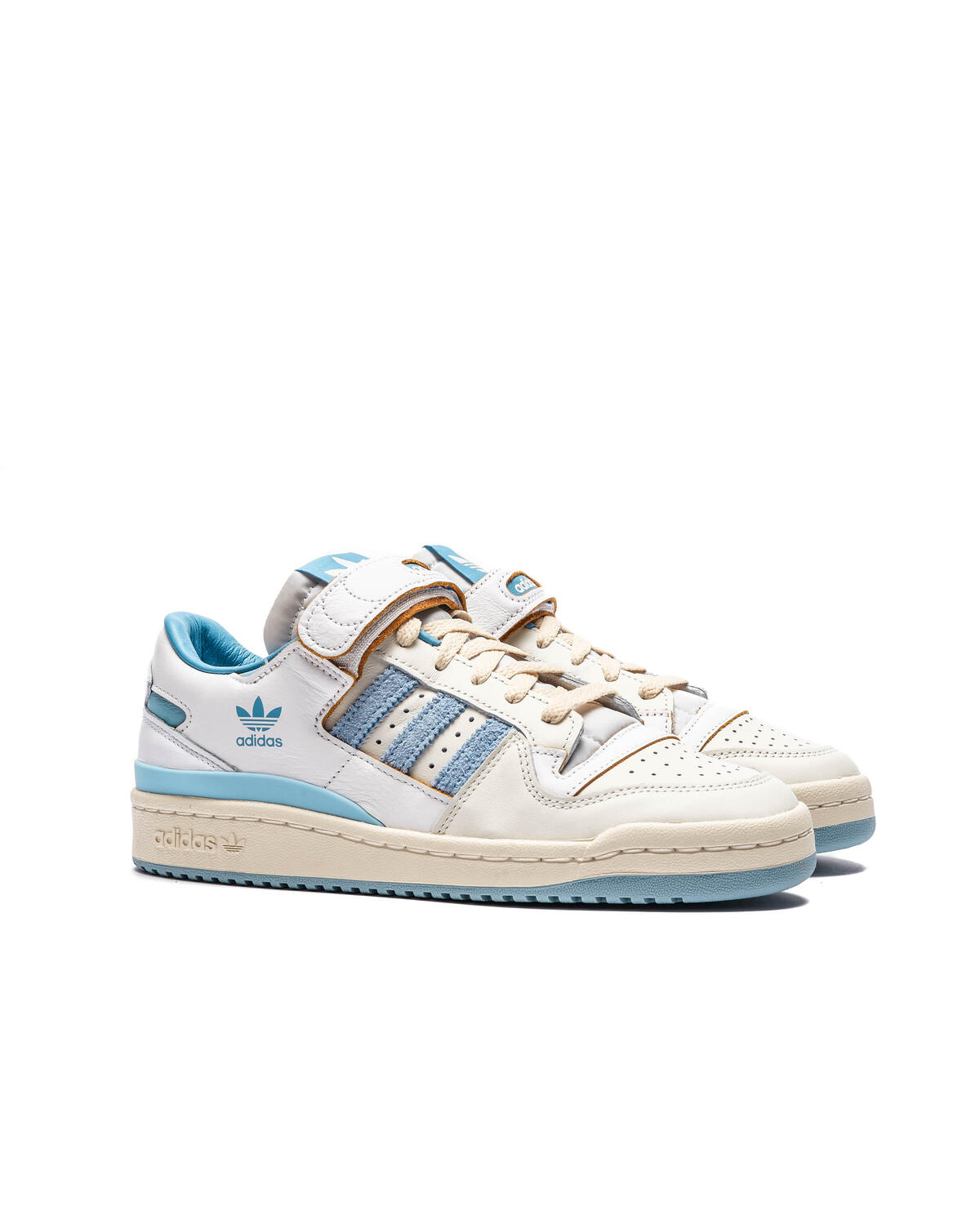 adidas Forum 84 Low Ftwr White/Clear Sky/Cream White - Image 9