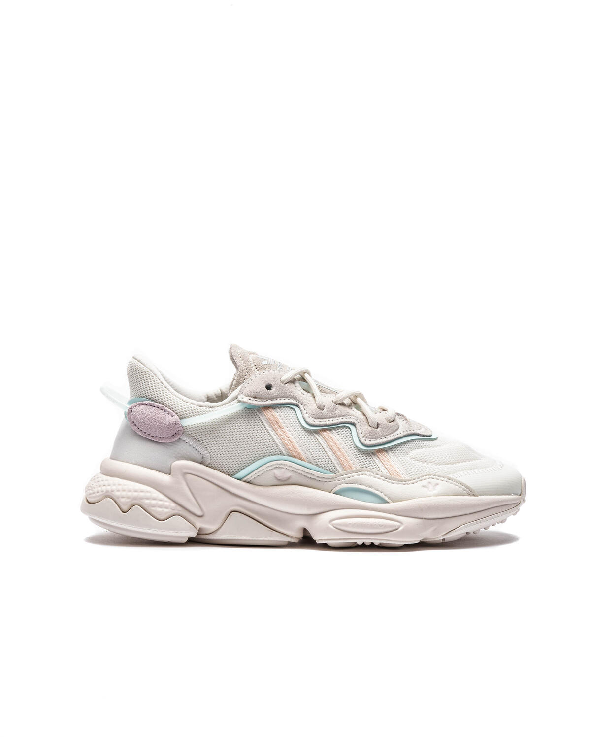 Adidas Ozweego Cloud White / Bliss Orange / Almost Blue (Women's) - Image 2