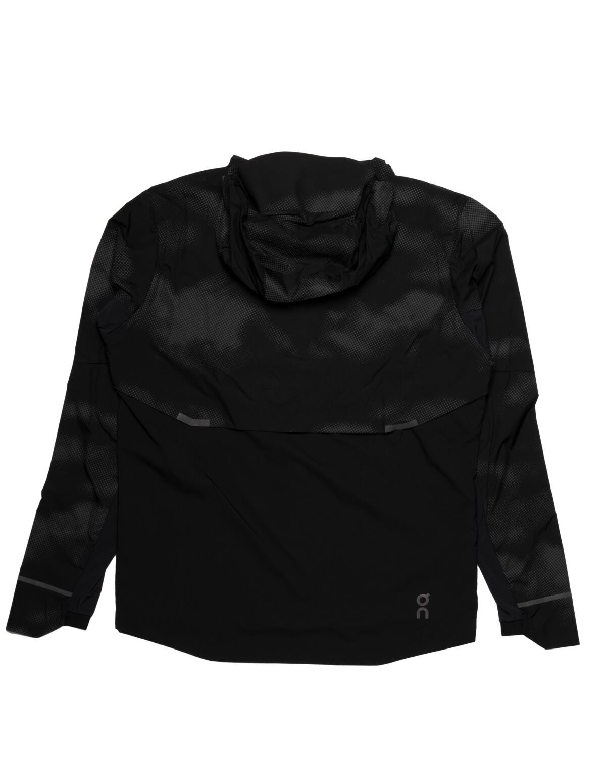 ON Running Weather Jacket Black - Image 3