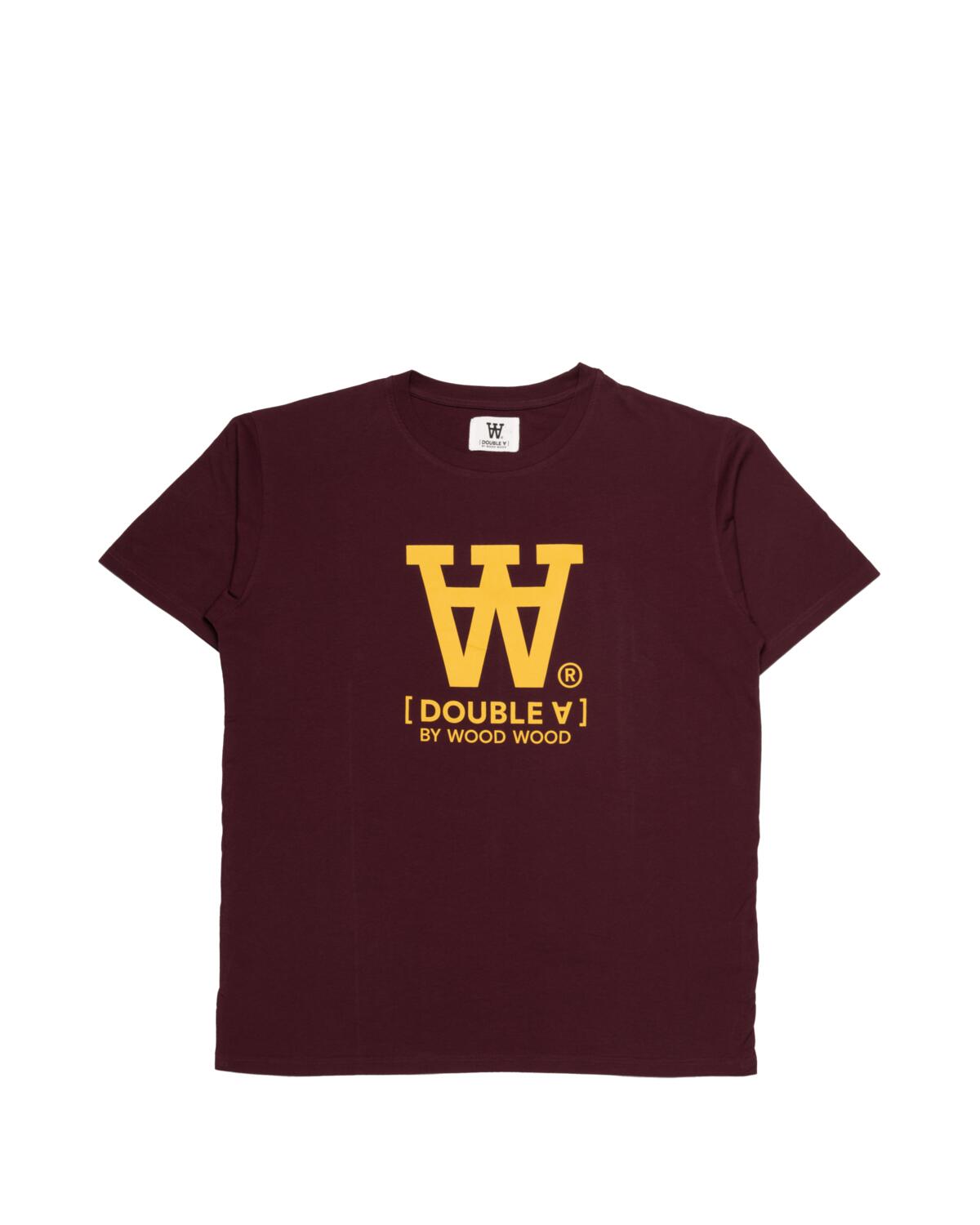 WOOD WOOD AA Ace typo T-Shirt - Image 2