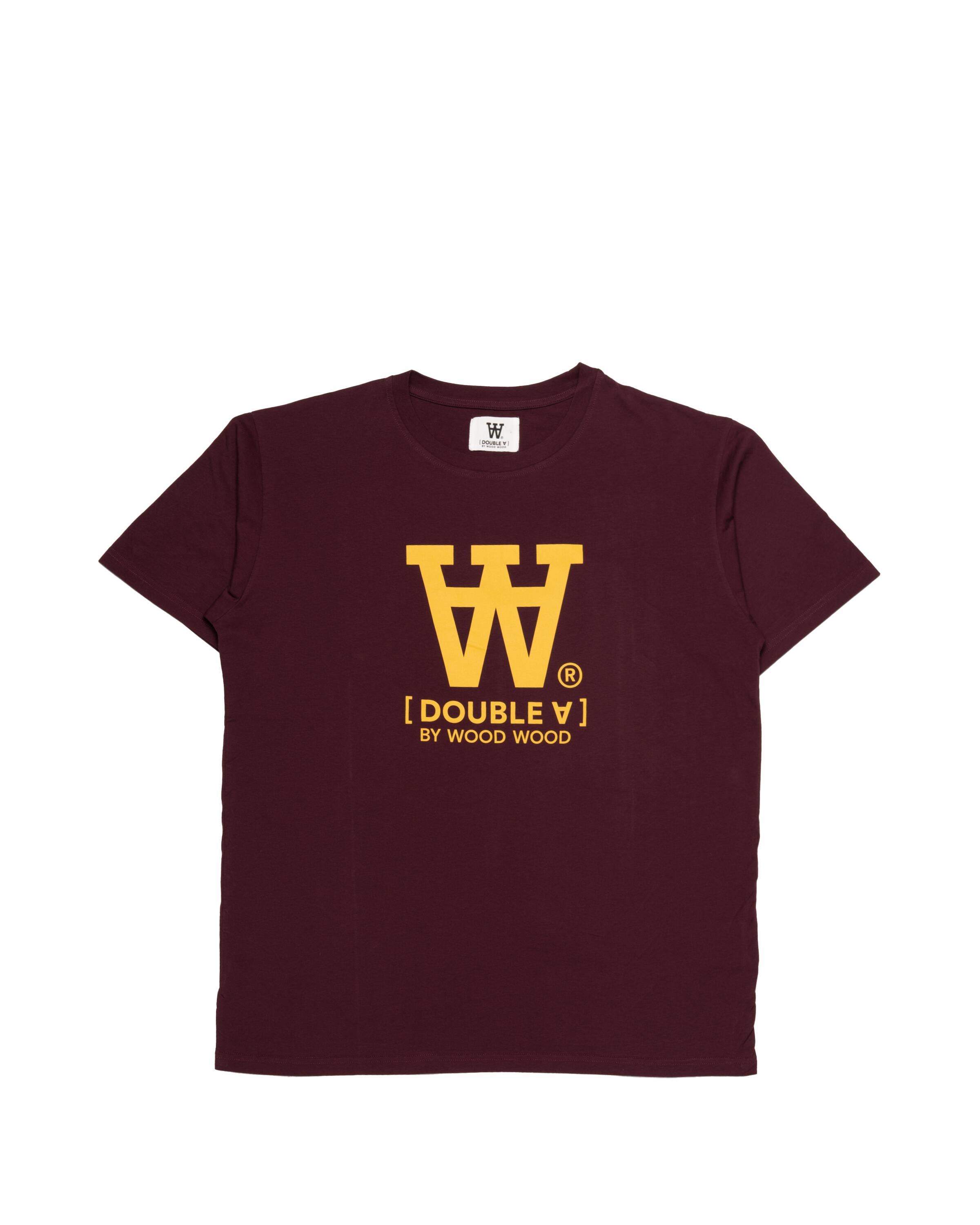 WOOD WOOD AA Ace typo T-Shirt