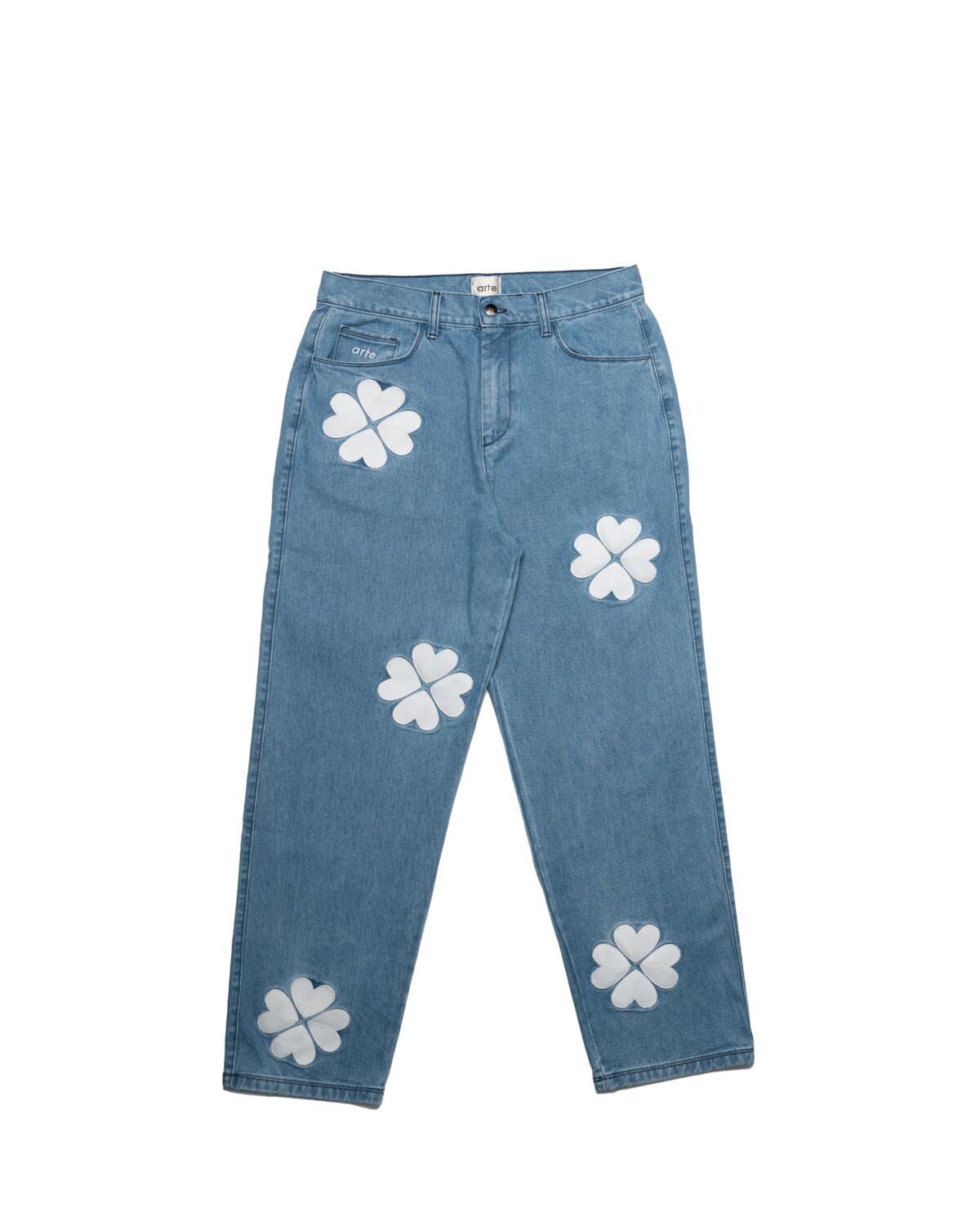 Arte Antwerp Clover Embroidery Jeans - Image 2