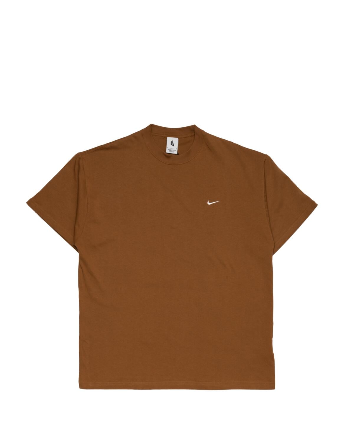 Nike Solo Swoosh T-Shirt Ale Brown/White