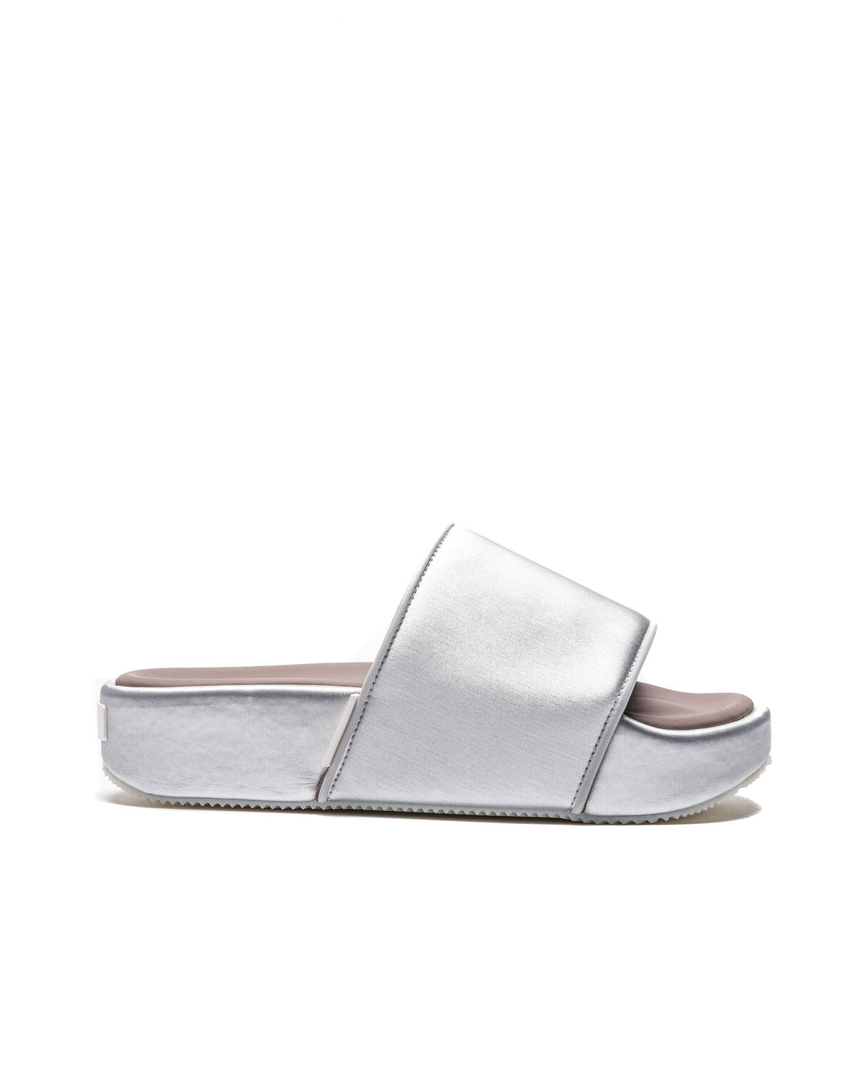 adidas Y-3 Slide Silver Metallic/Brown/Cream White - Image 14