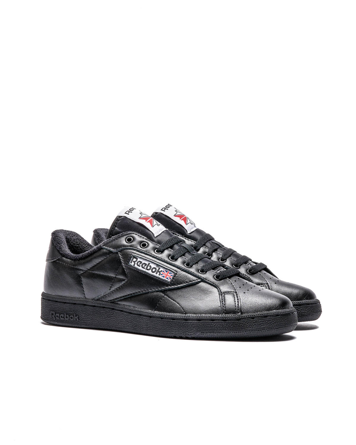 Reebok Club C Grounds Black/Vector Red - Image 8