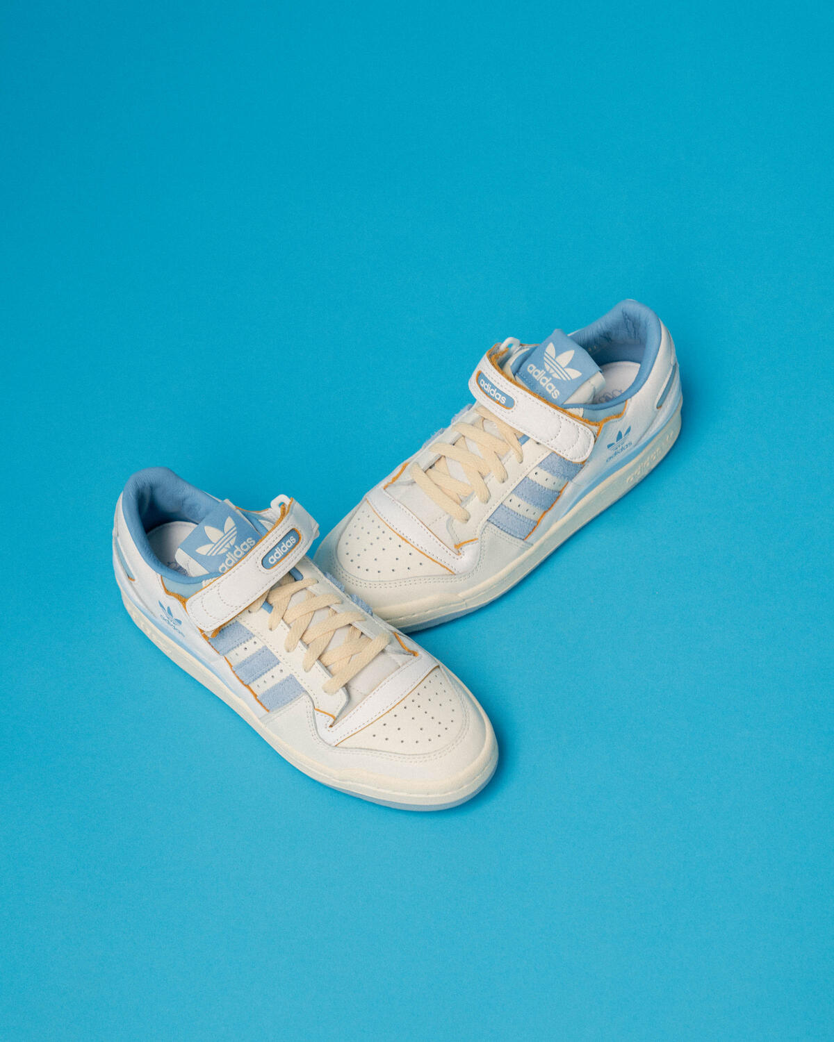 adidas Forum 84 Low Ftwr White/Clear Sky/Cream White - Image 12