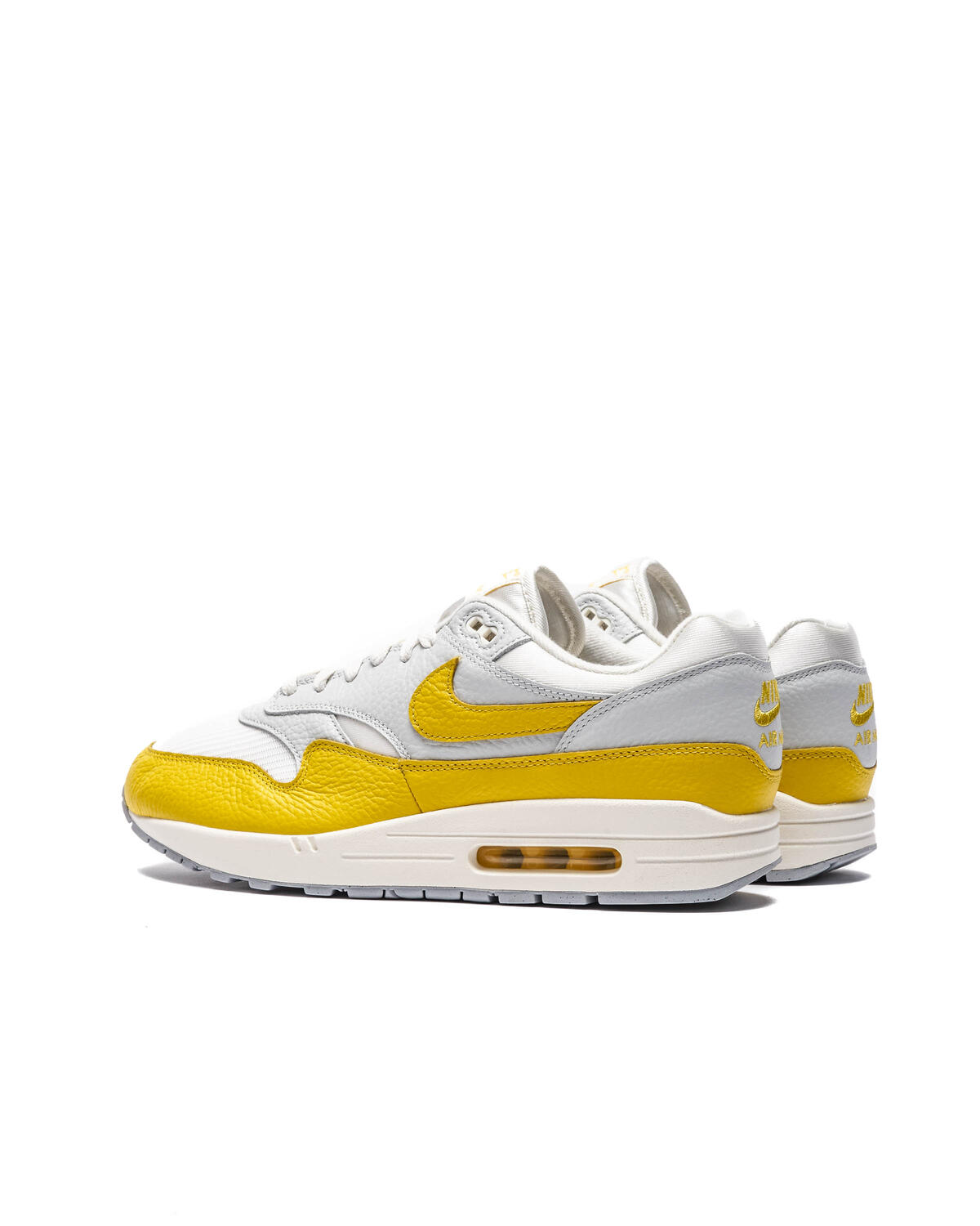 Nike Air Max 1 Photon Dust / Tour Yellow - Wolf Grey (Women's) - Image 16