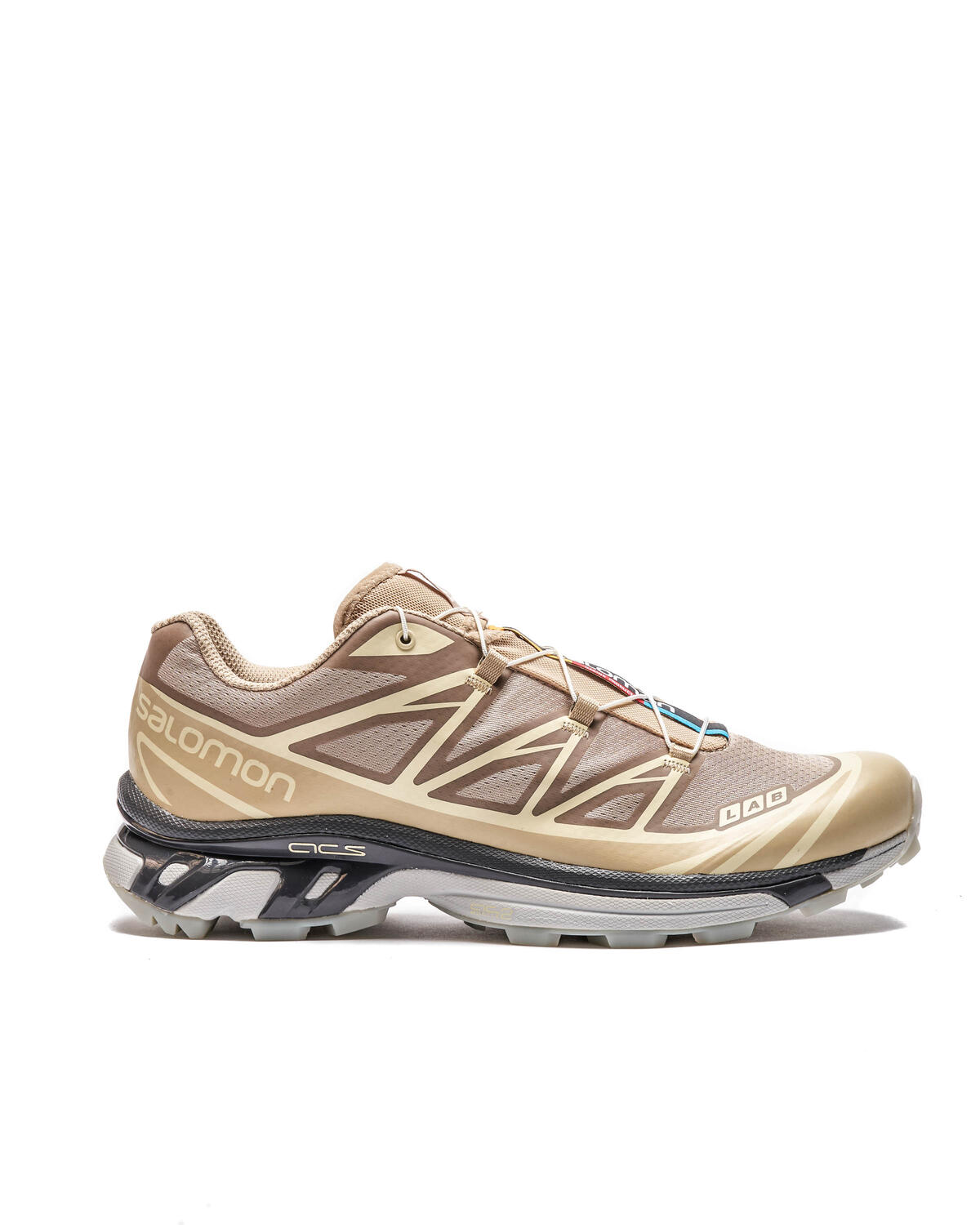 Salomon XT-6 Clear - Safari / Magnet / Vanilla Ice - Image 2