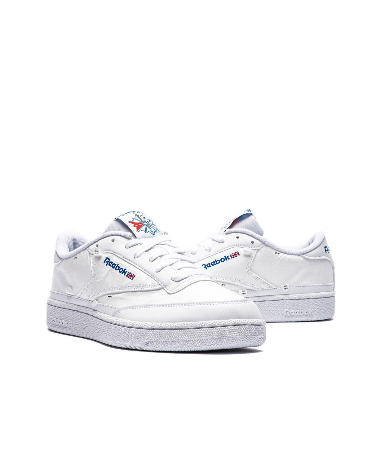 Reebok Club C 85 Weiß / Blau - Image 5
