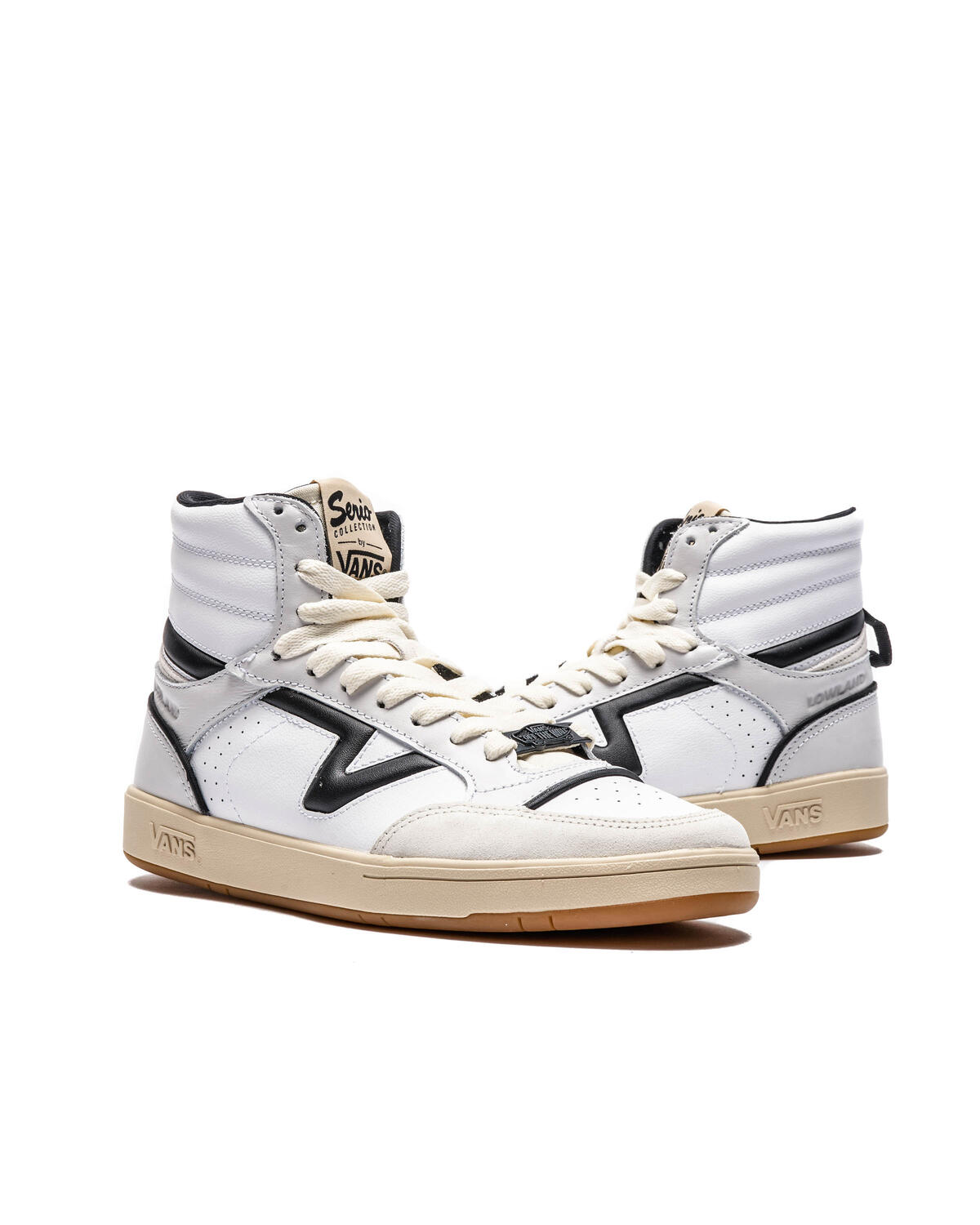 Vans Lowland Hi Black / White - Image 7