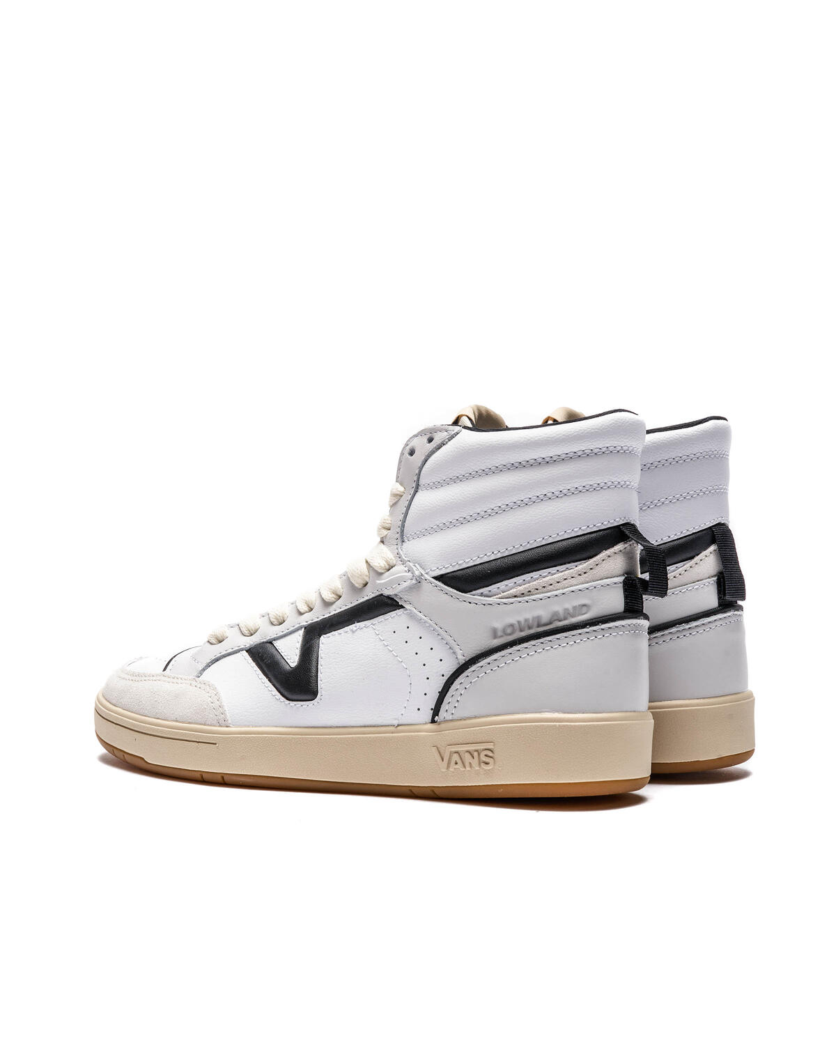 Vans Lowland Hi Black / White - Image 6
