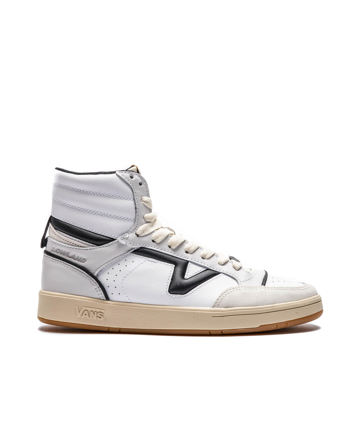 Vans Lowland Hi Black / White - Image 4