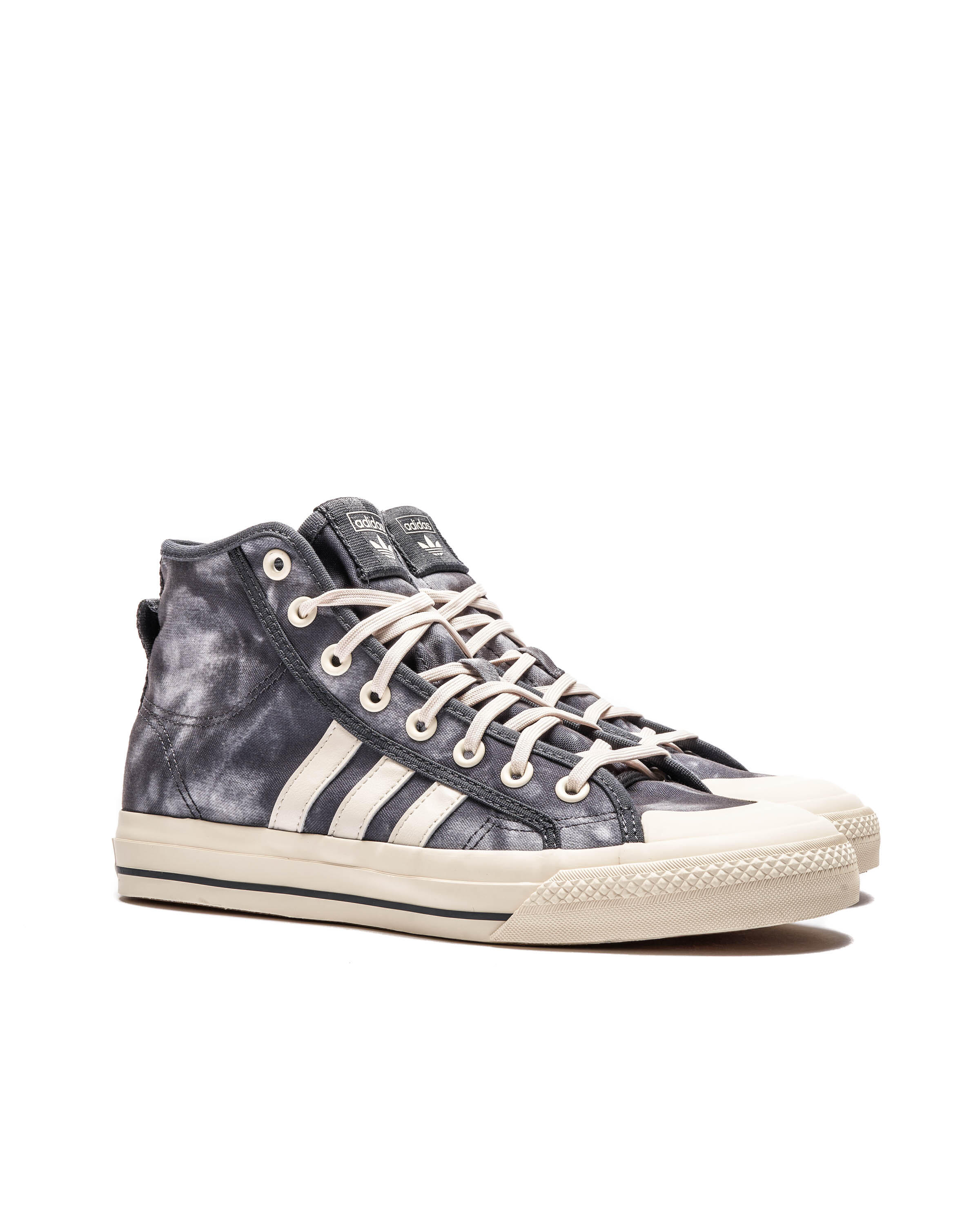 adidas gazelle silver green womens Y-3 Nizza Hi Sneakers BLACK main image 1
