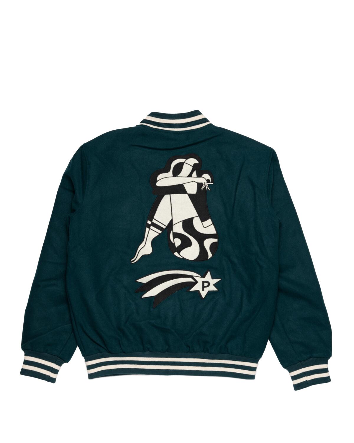 By Parra Cloudy Star Varsity Jacket - Image 3