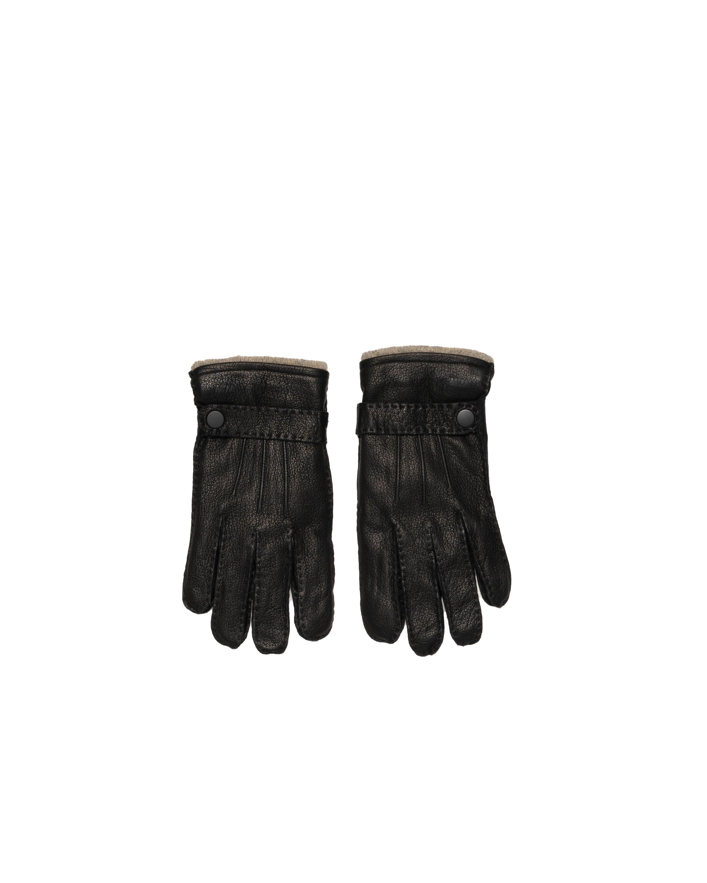 wood johan leather gloves