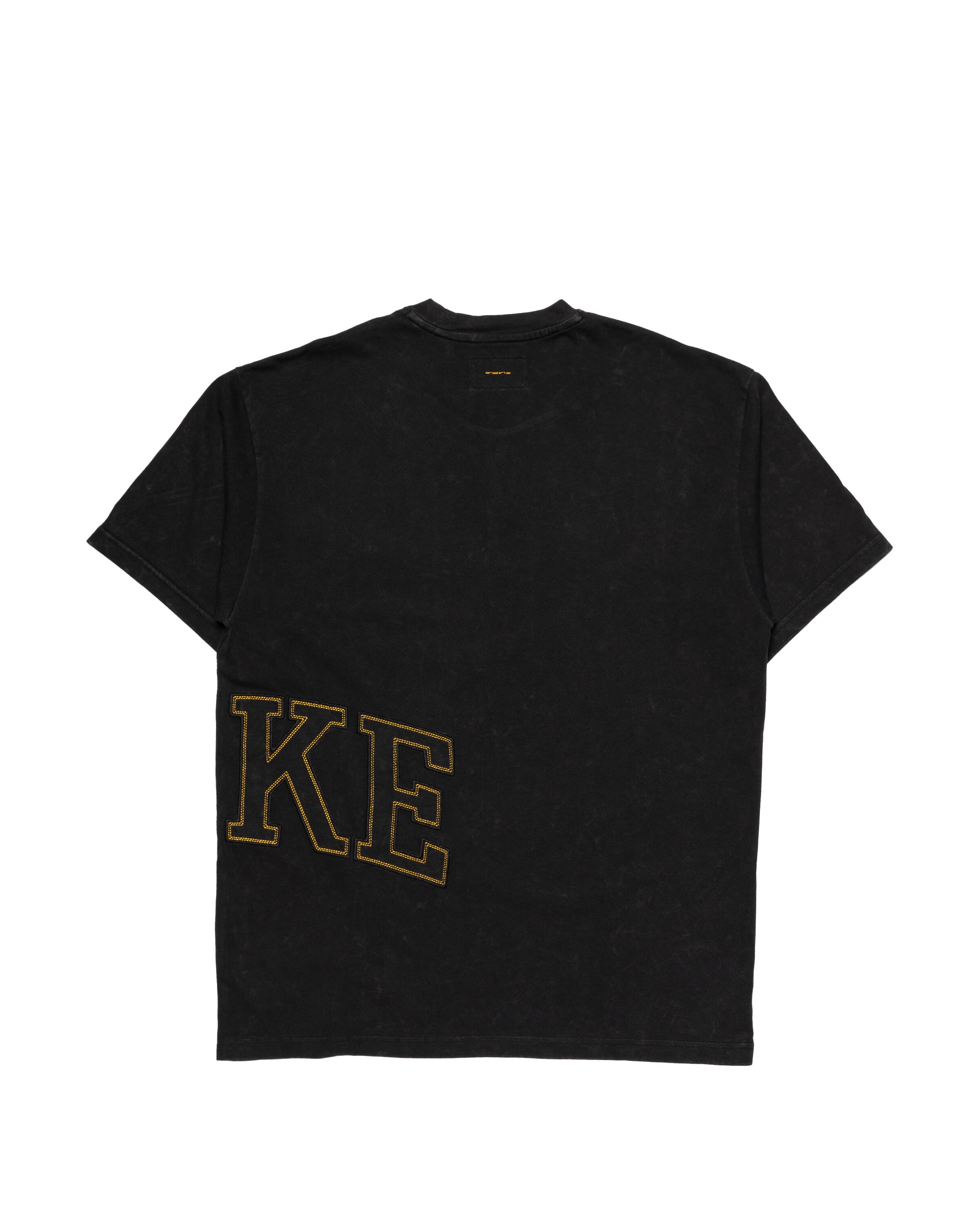black and university gold nike shirt