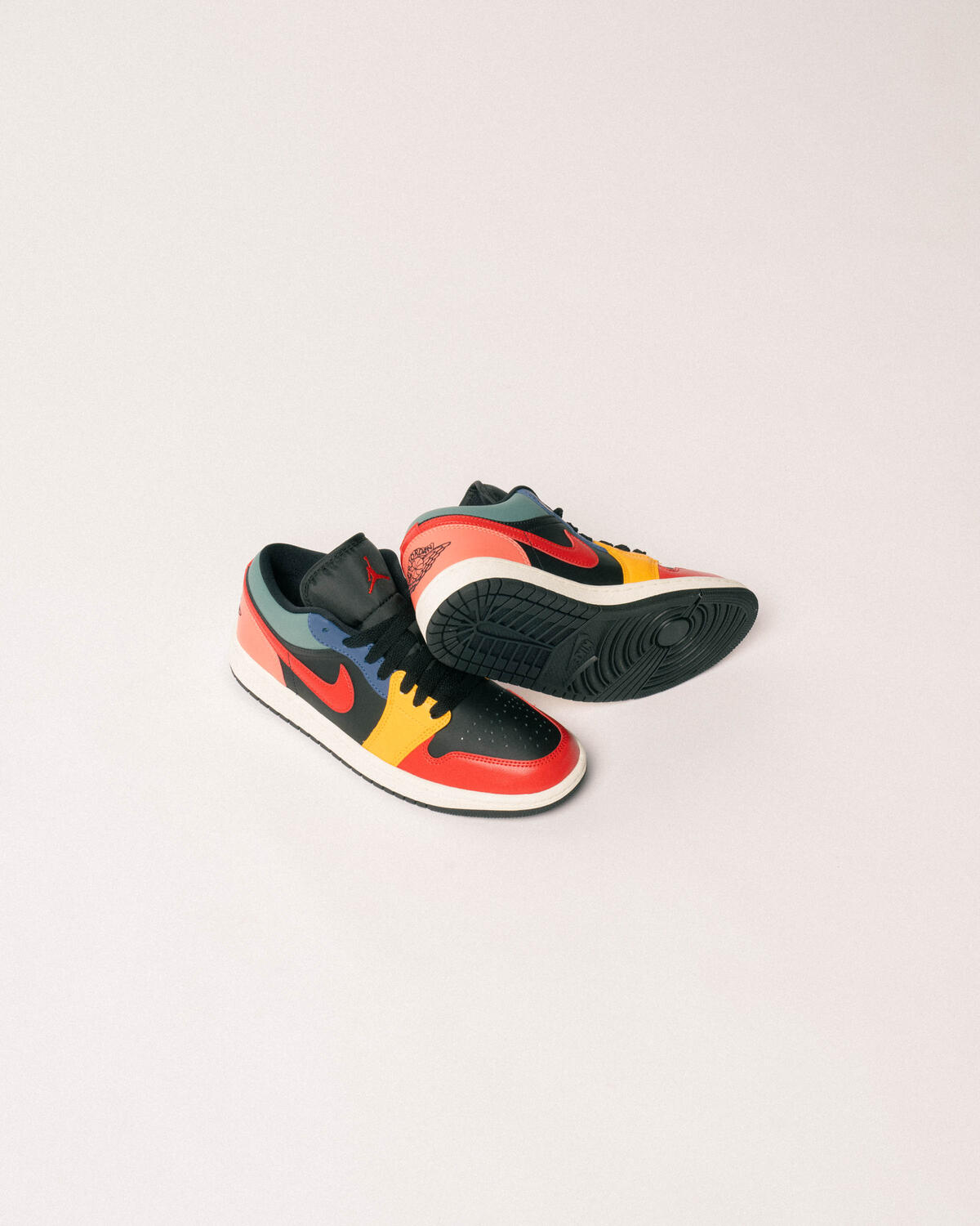 Air Jordan 1 Low SE 'Black Multi-color' (Women's) - Image 18