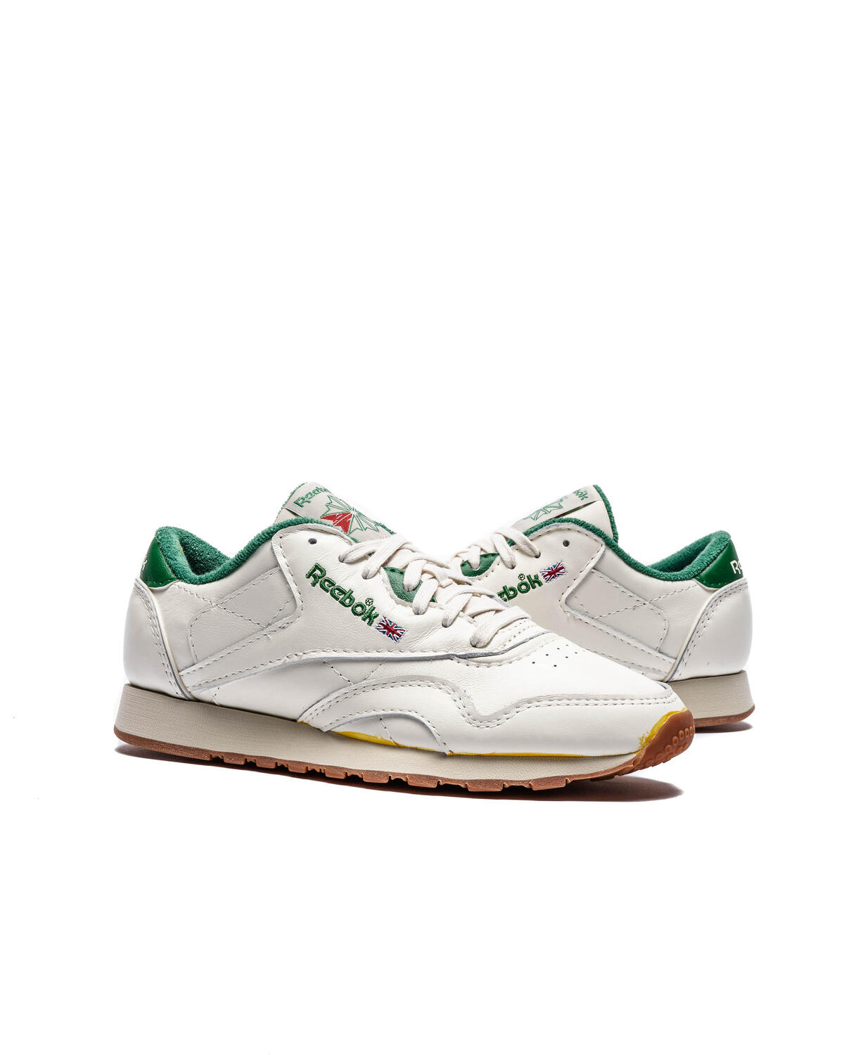 Reebok Classic Leather Chalk White/Glen Green - Image 5