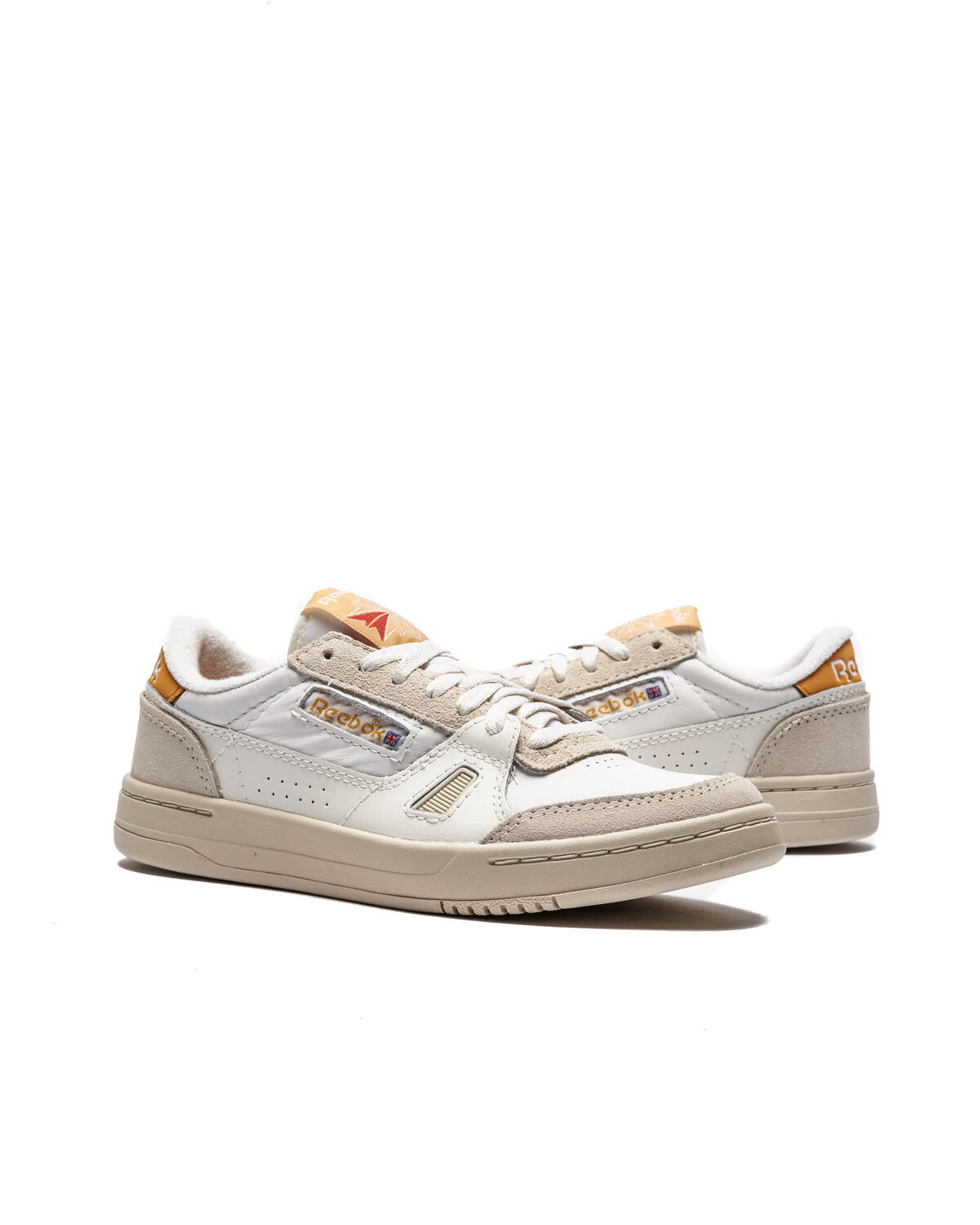 Reebok LT Court Bright Ochre / Cloud White / Vector Red - Image 5