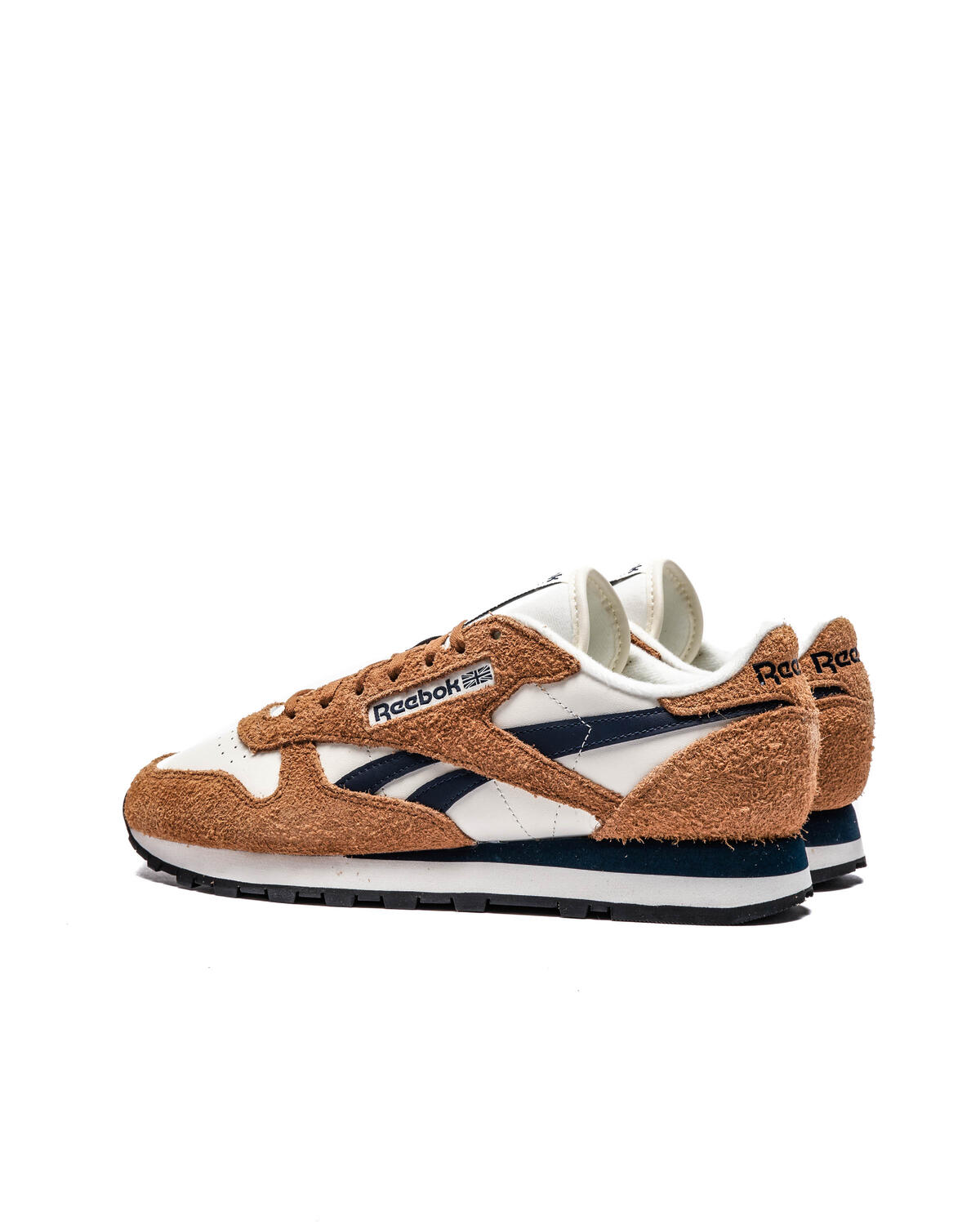 Reebok Classic Leather Chalk / Wild Brown / Vector Navy - Image 13