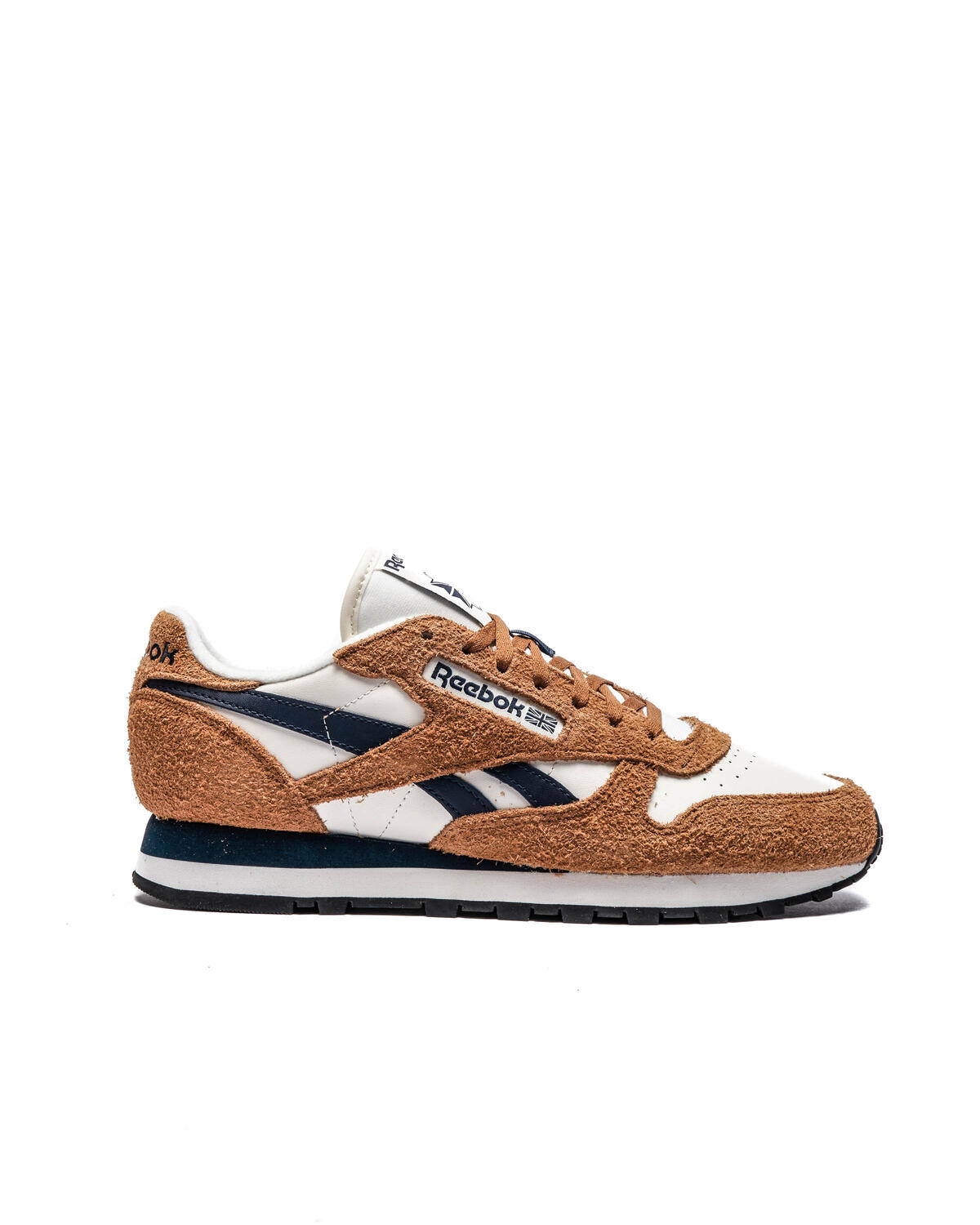 Reebok Classic Leather Chalk / Wild Brown / Vector Navy - Image 11