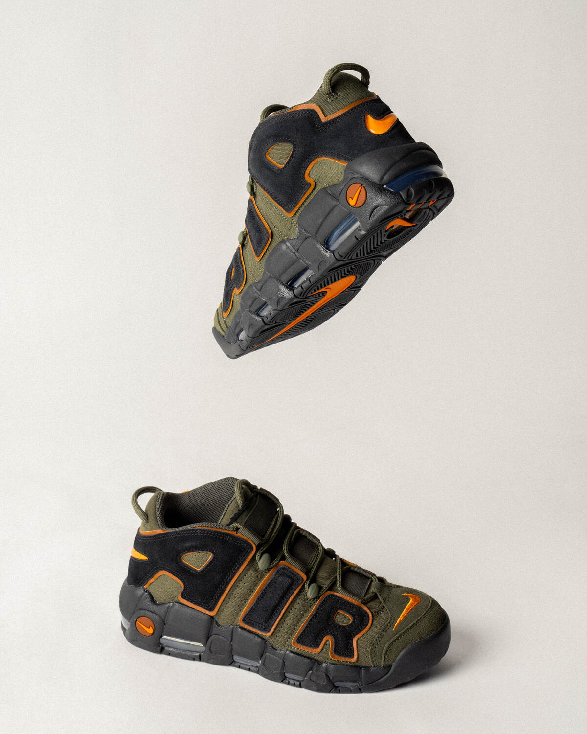 Nike Air More Uptempo 'Cargo Khaki / Black / Pecan / Alpha - Image 20