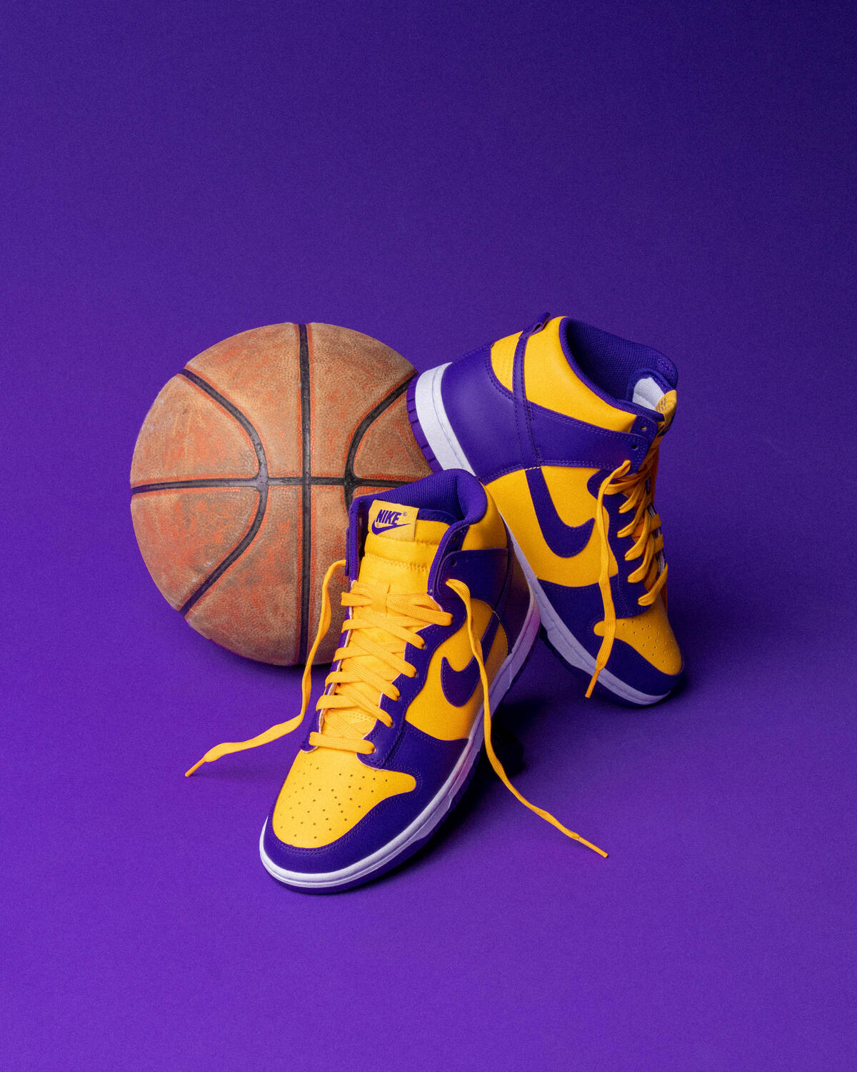 Nike Dunk High 'Lakers' - Image 24