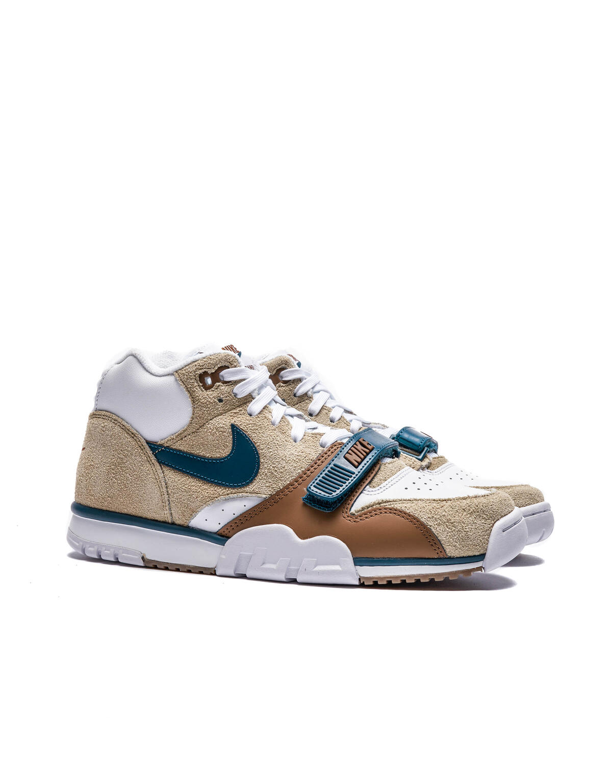 Nike Air Trainer 1 Limestone / Valerian Blue - Ale Brown - White - Image 3