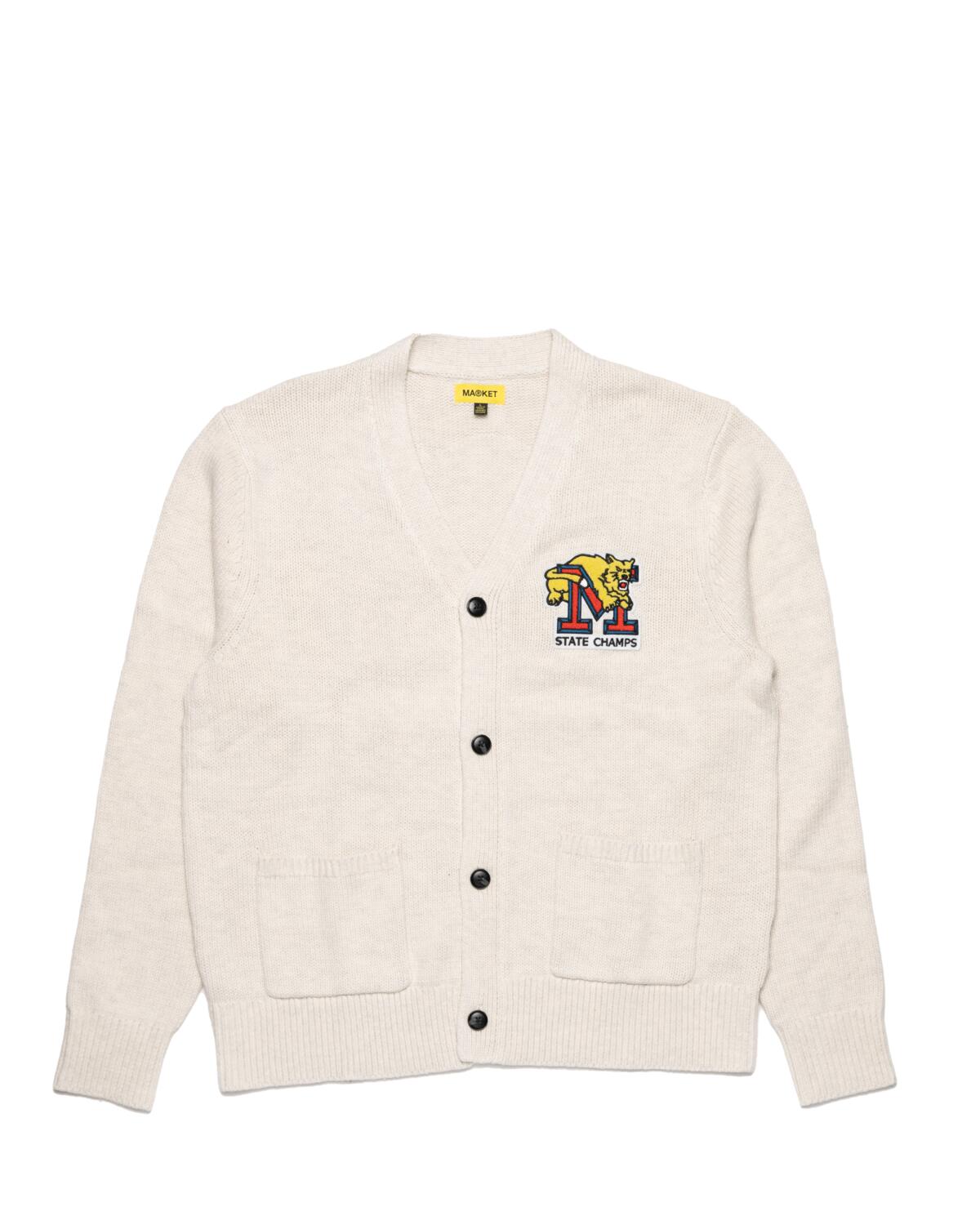 Market Cardigan Beige - Image 2