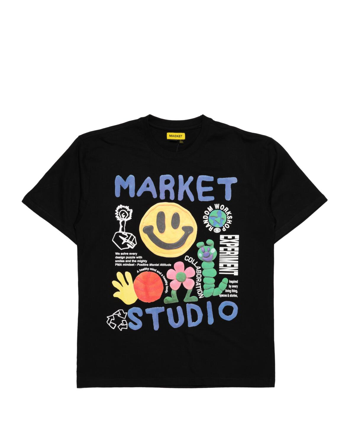 Market Smiley Collage Tee - Image 2