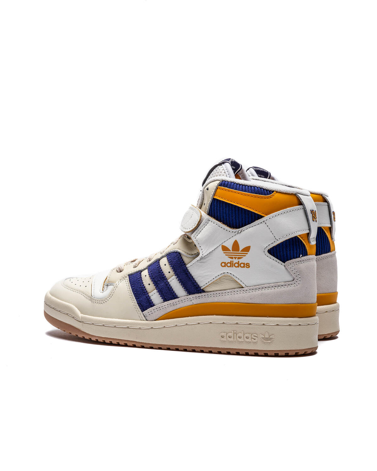 Adidas Forum 84 High 'Cream/Collegiate Purple/Collegiate Yellow' - Image 4