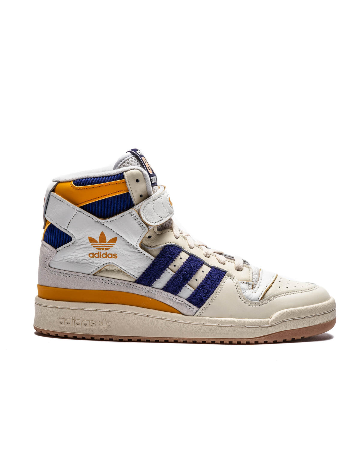Adidas Forum 84 High 'Cream/Collegiate Purple/Collegiate Yellow' - Image 2