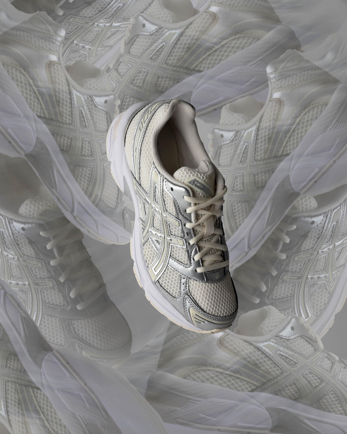 Asics GEL-1130 Cream Pure Silver (Women's) - Image 33