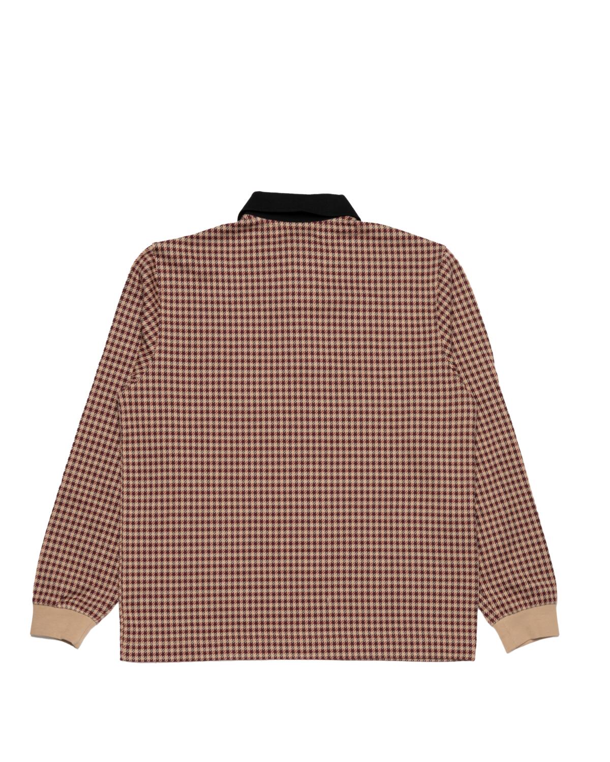 Lacoste Relaxed Fit Checked Cotton Jacquard Polo - Image 3