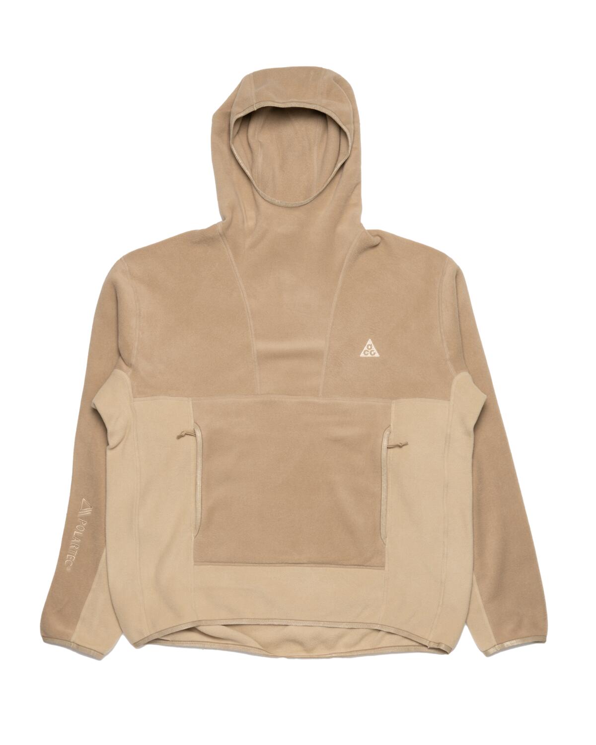 Nike ACG Polartec Wolf Tree Hoodie - Khaki / Limestone / Sanddrift - Image 9
