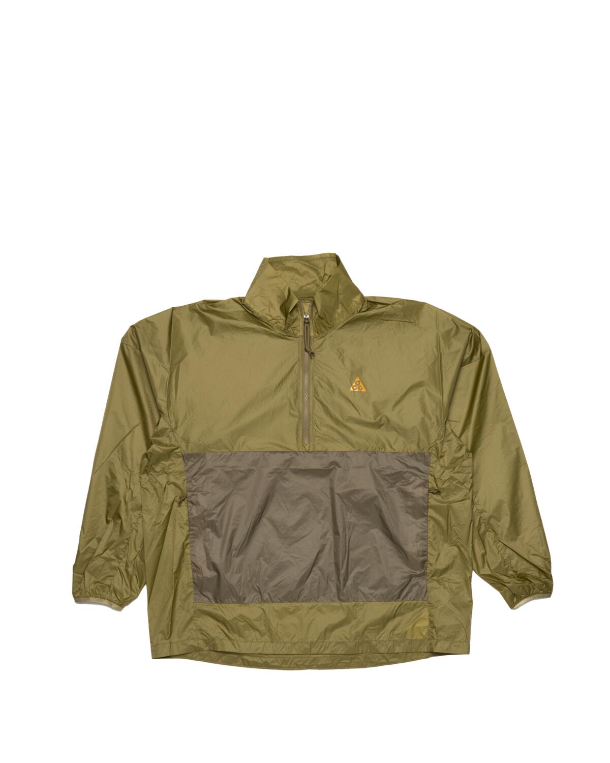 Nike ACG Cinder Cone 1/2 Zip Jacket Pilgrim / Medium Olive / Gold Suede - Image 2