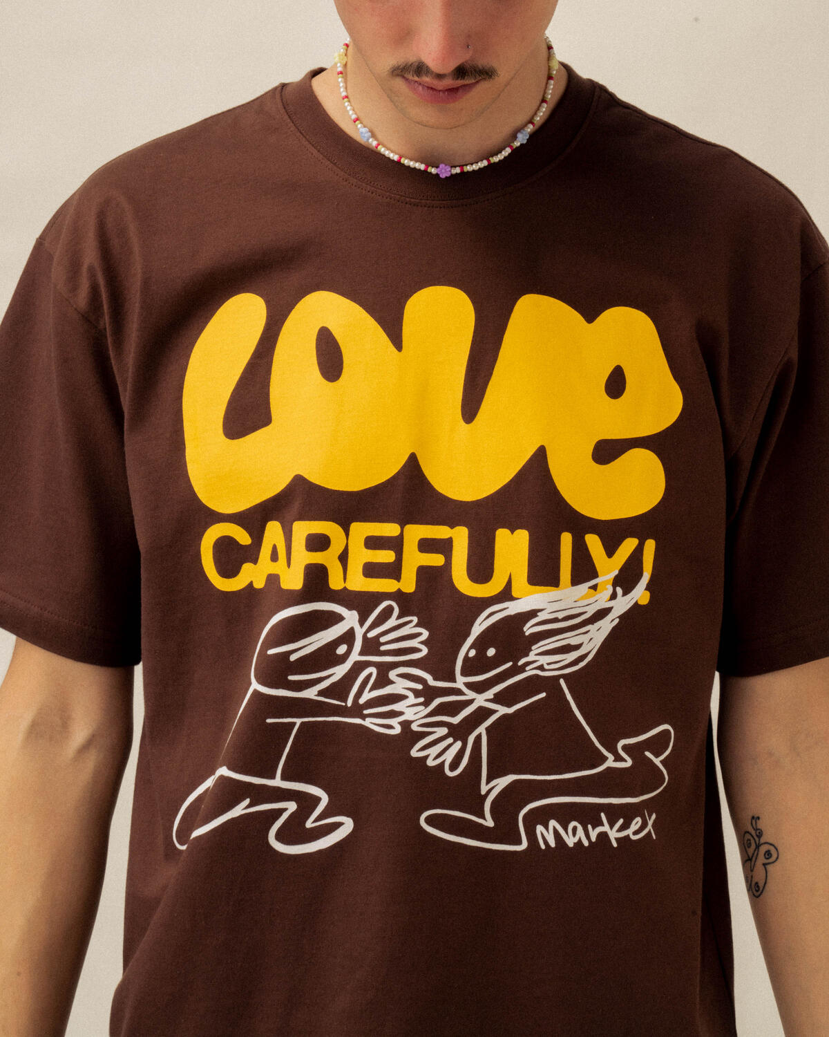 Market Love Carefully Tee - Image 4