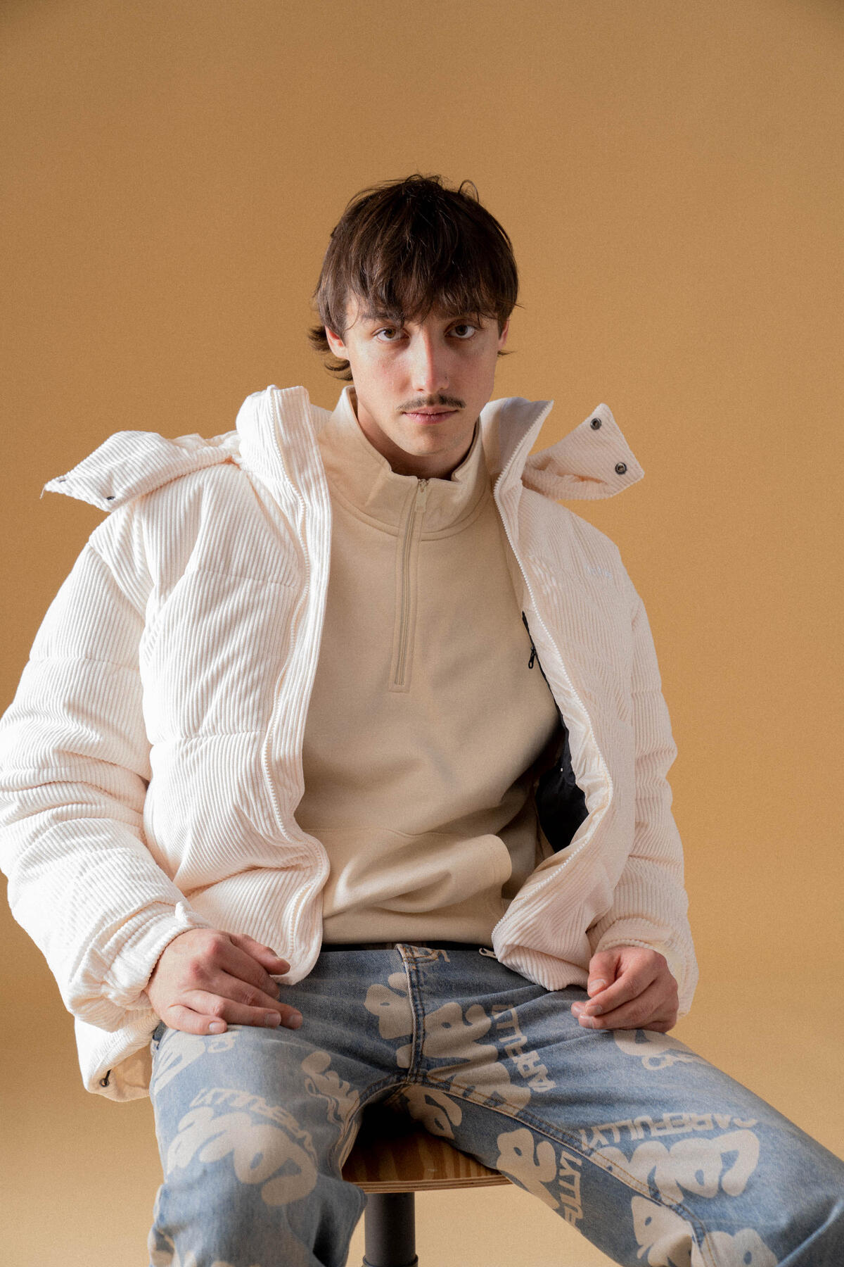 Arte Antwerp Corduroy Puffer Jacket - Image 4