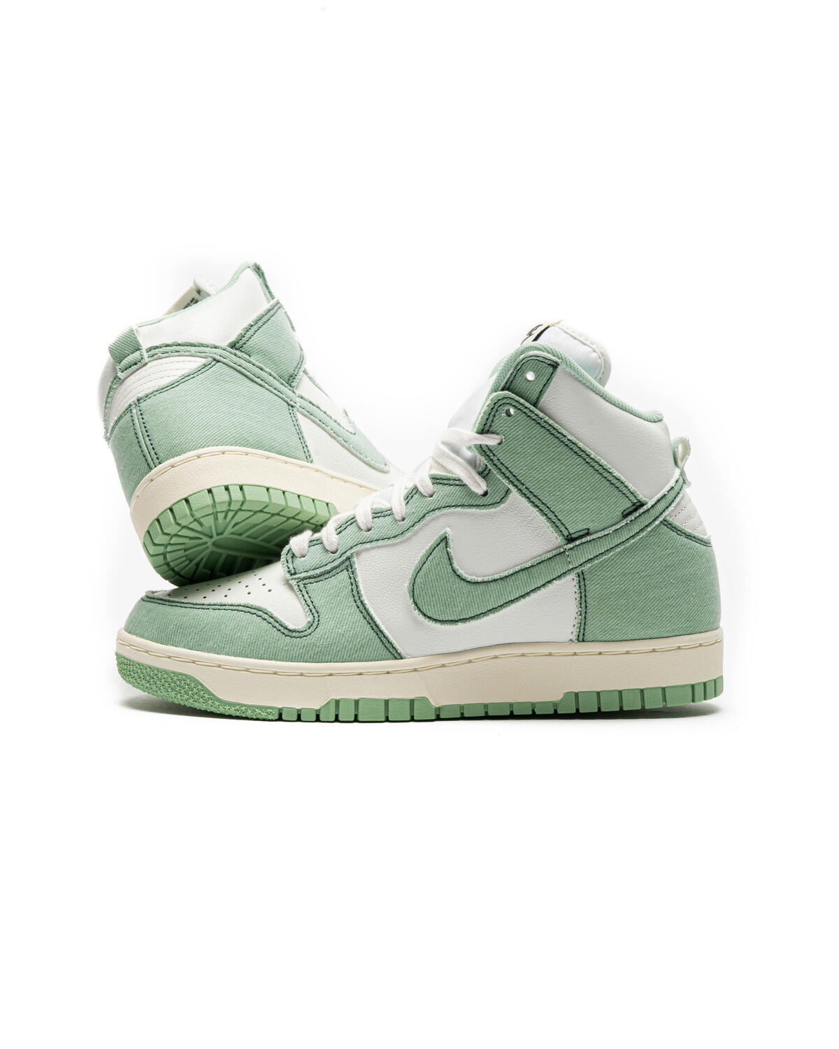 Nike Dunk High 1985 'Green Denim' (Women's) - Image 8