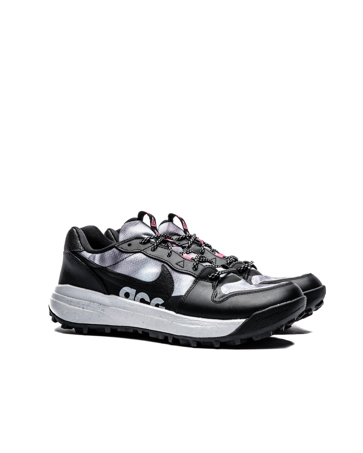 Nike ACG Lowcate SE Black / Black - Hyper Pink - Wolf Grey - Image 15