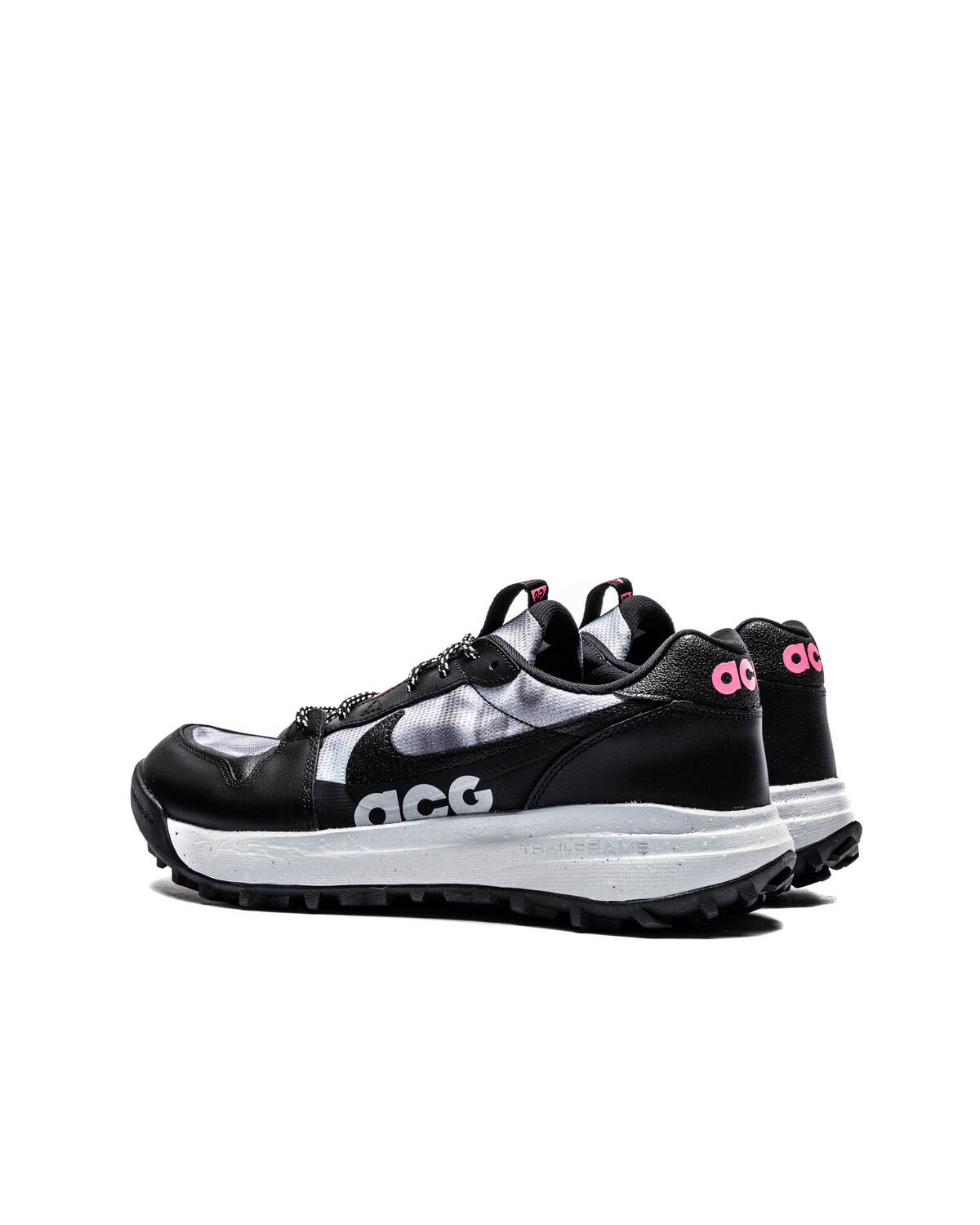 Nike ACG Lowcate SE Black / Black - Hyper Pink - Wolf Grey - Image 16