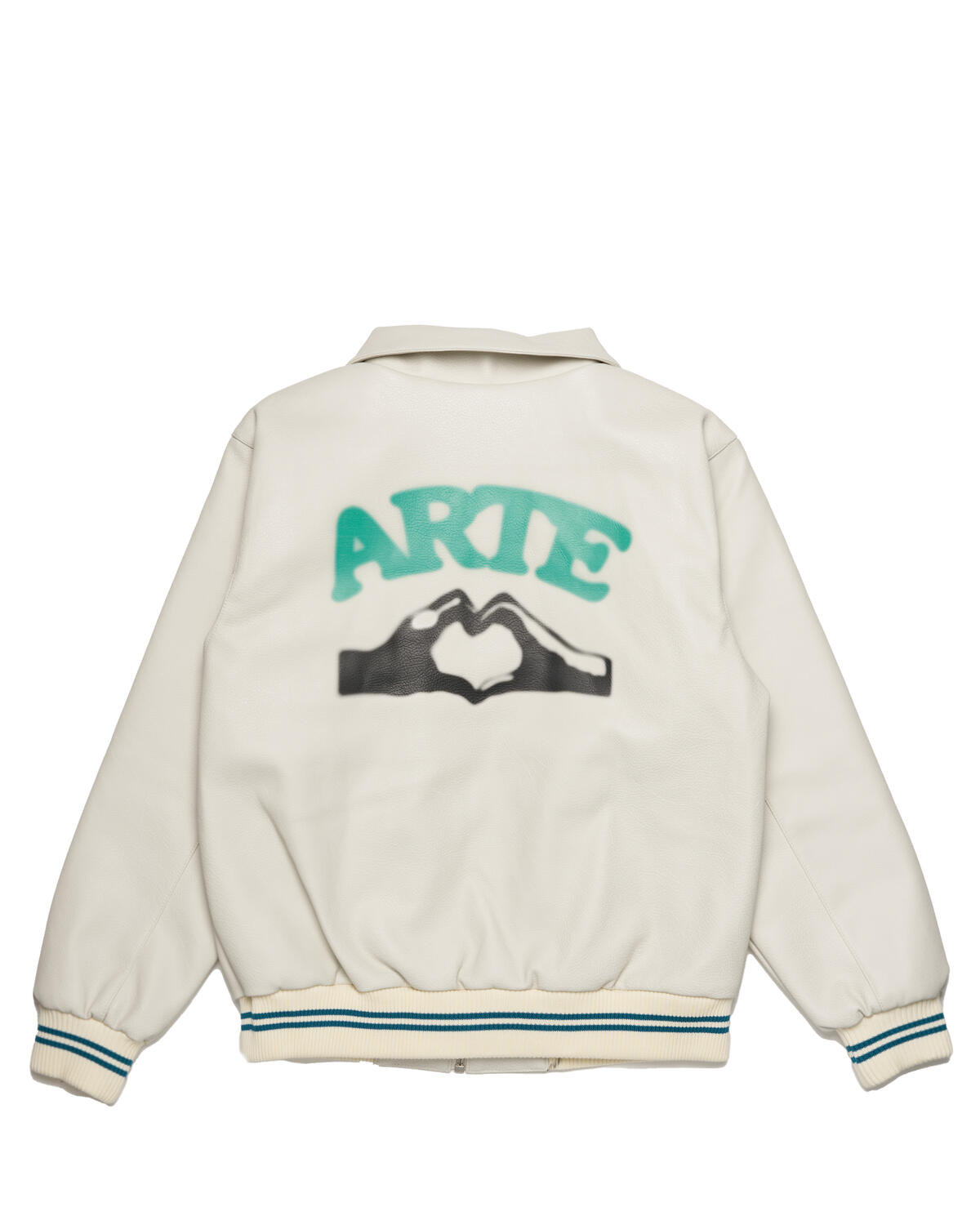 Arte Antwerp Printed Leather Jacket - Image 3