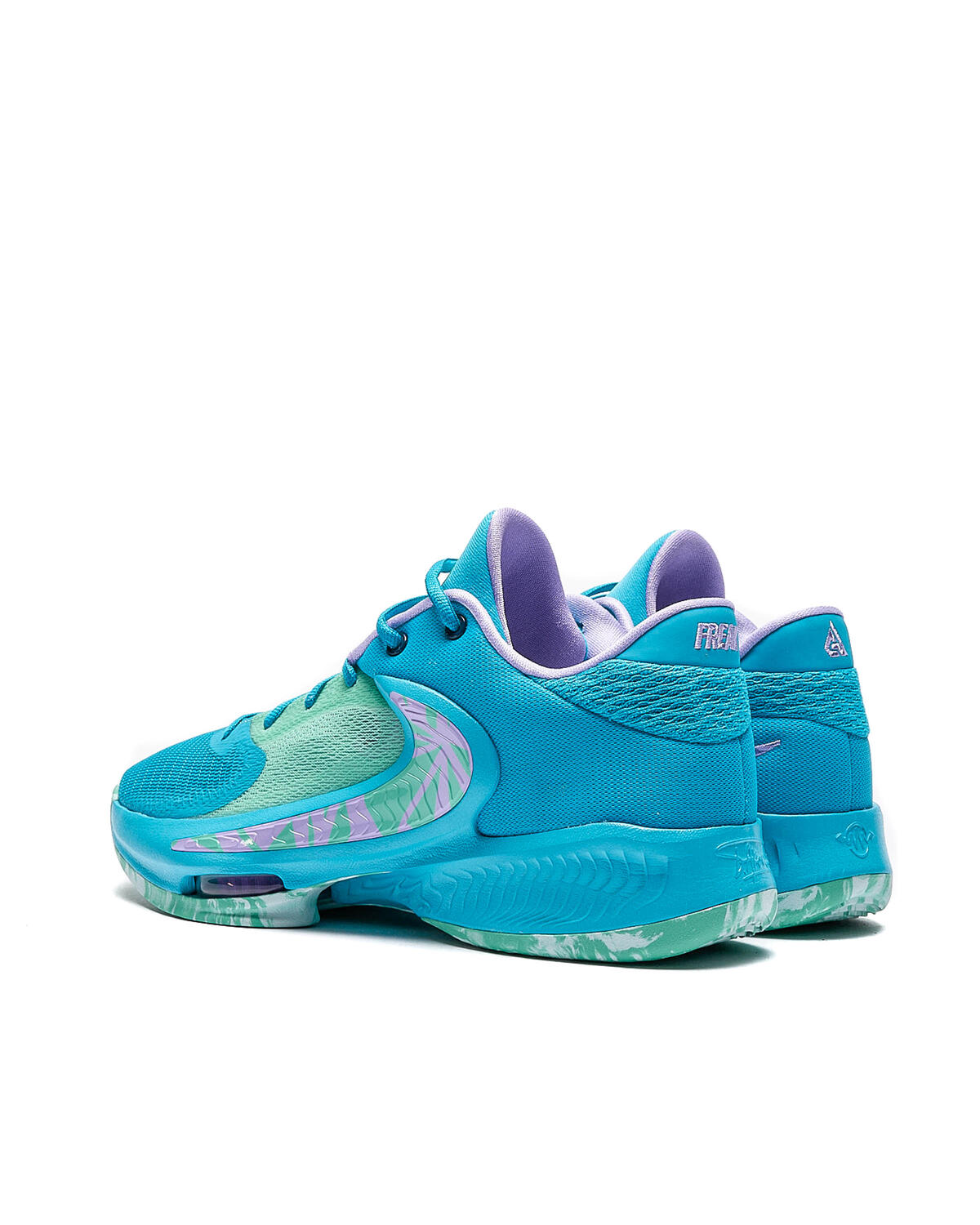 Nike - Men - Zoom Freak 4 - Blue/Lilac/Light Menta - Image 4
