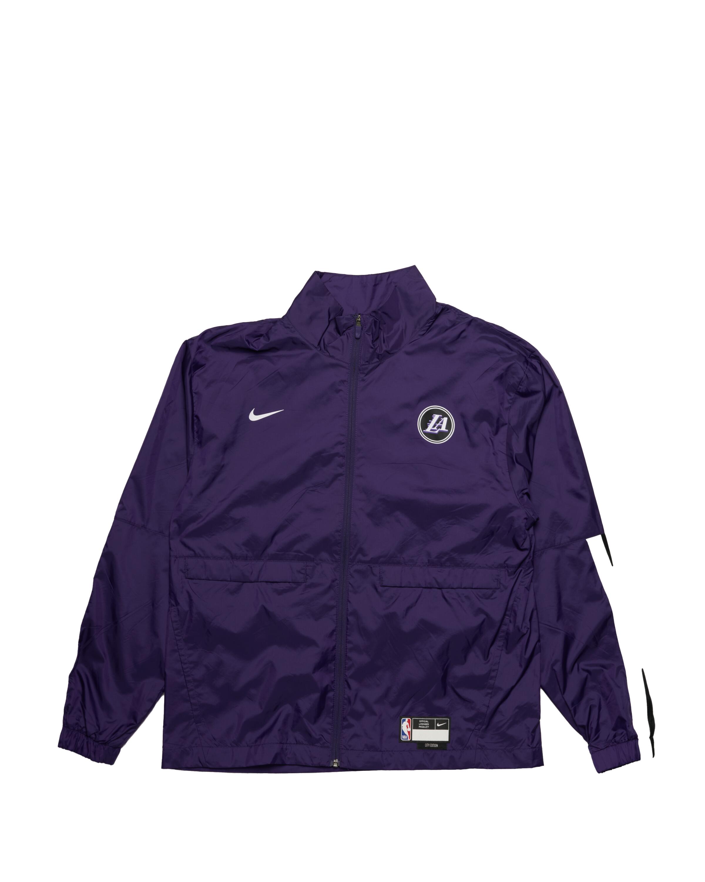 nike la lakers courtside track jacket
